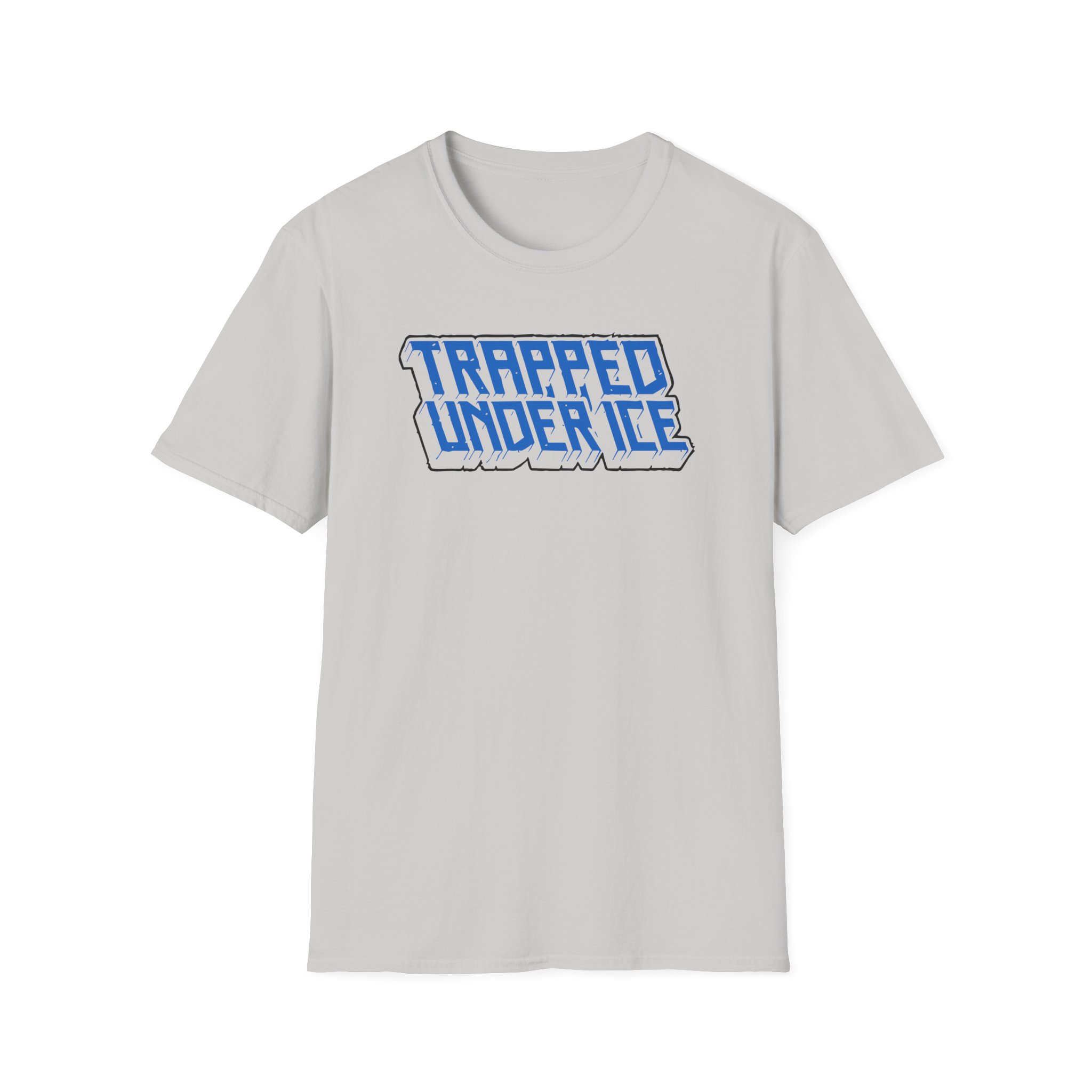 Trapped Under Ice Stacked 3d Logo Unisex Softstyle T-Shirt