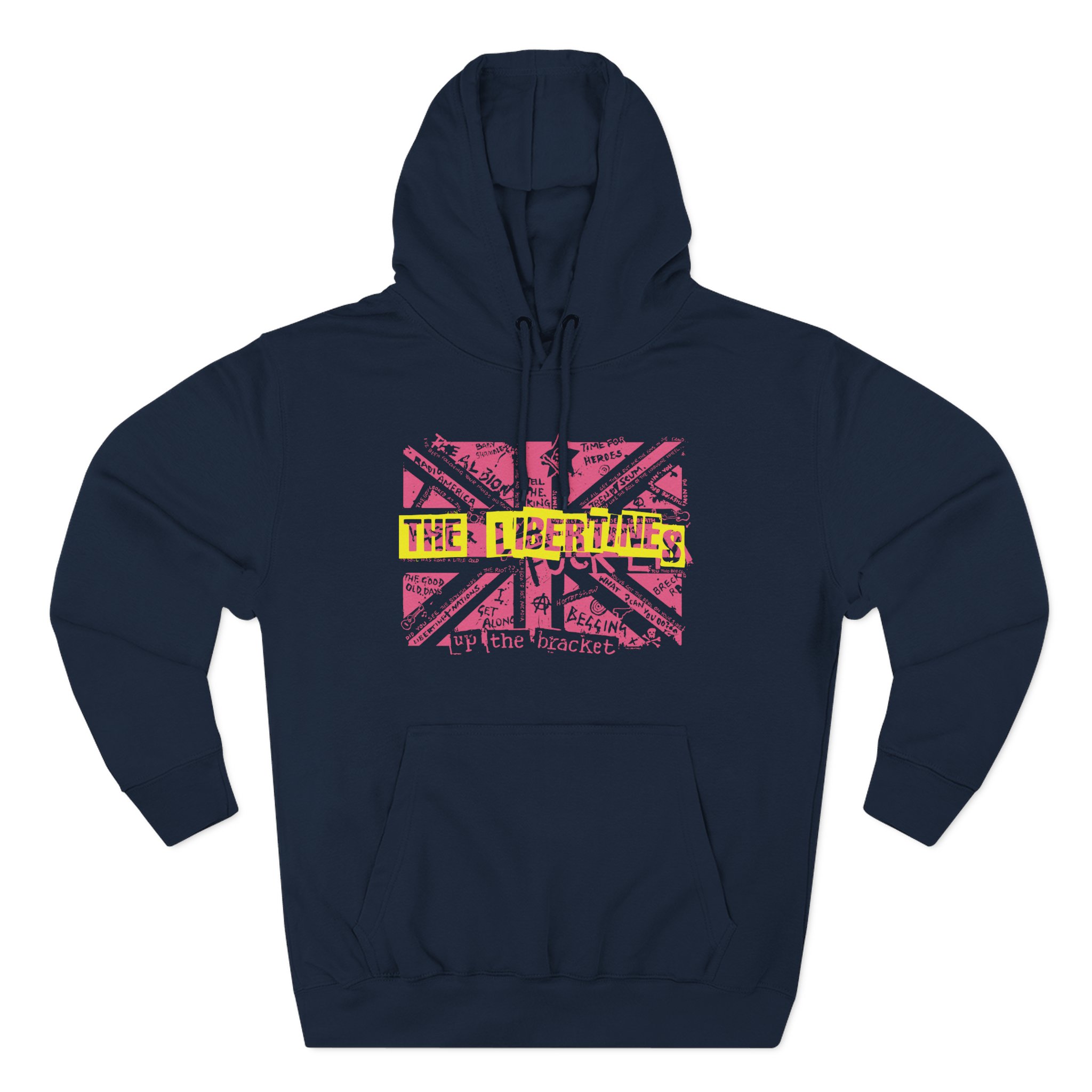 The Libertines Union Jack Three-Panel Fleece Hoodie