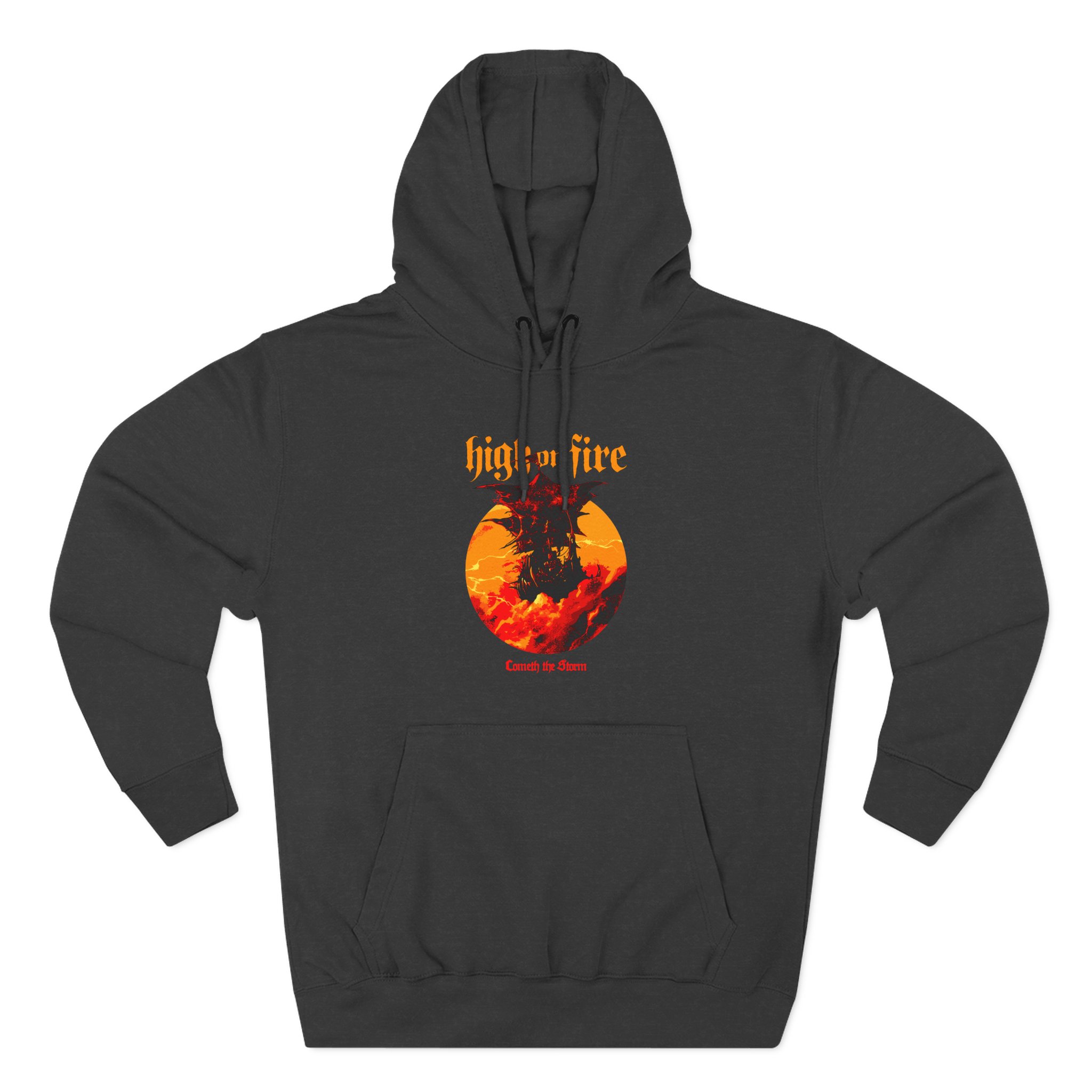 High on Fire Cometh the Storm Three-Panel Fleece Hoodie