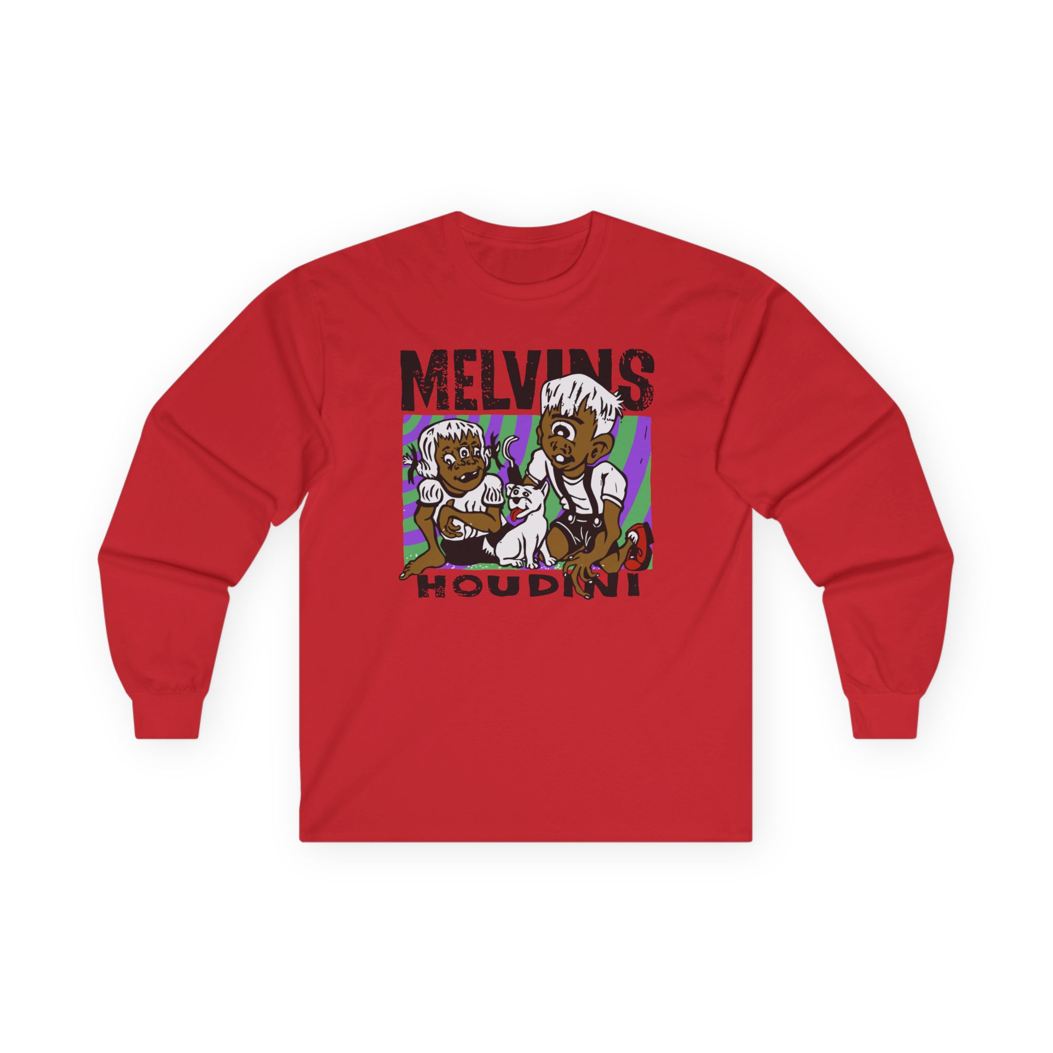 Melvins Houdini Unisex Ultra Cotton Long Sleeve Tee