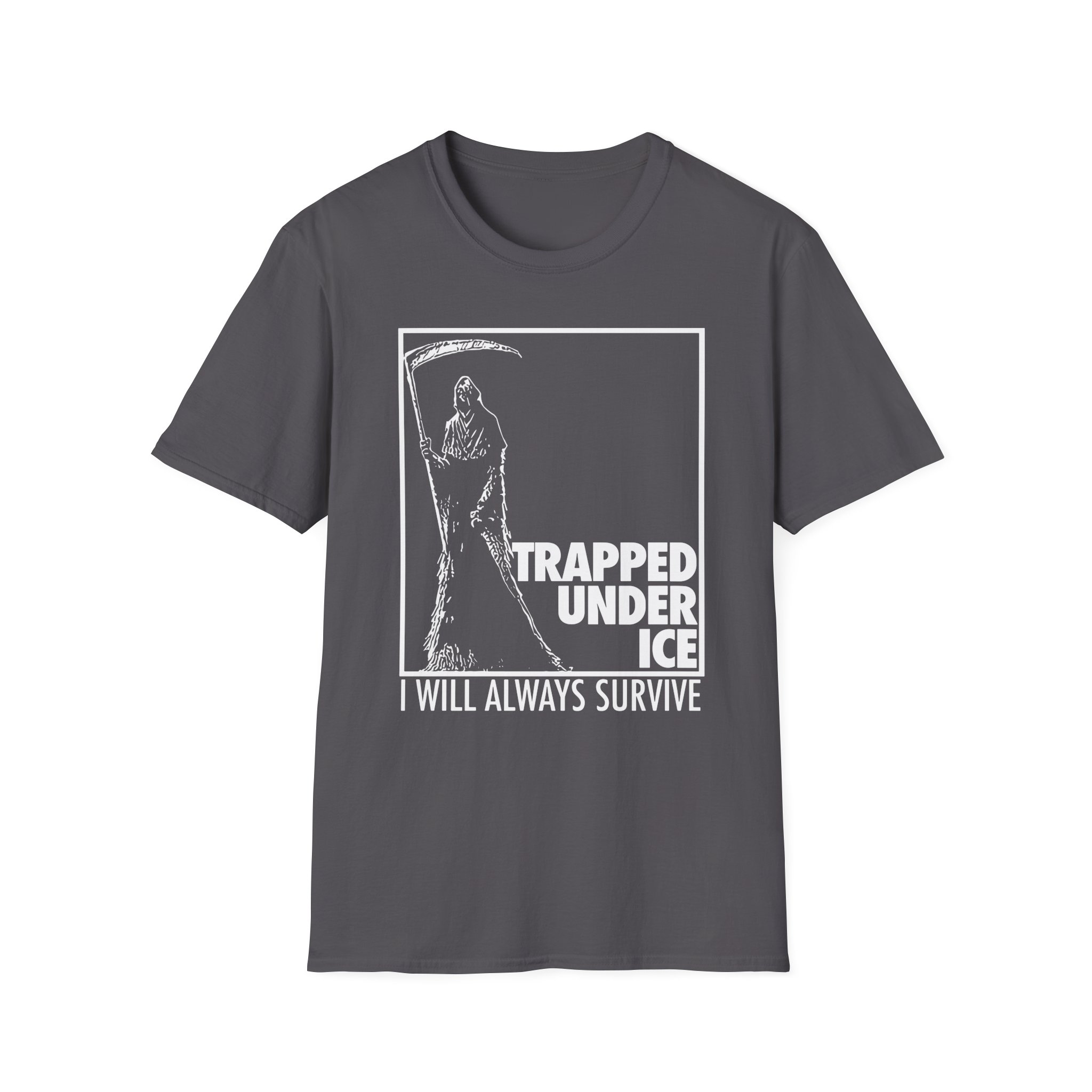 Trapped Under Ice Reaper Unisex Softstyle T-Shirt