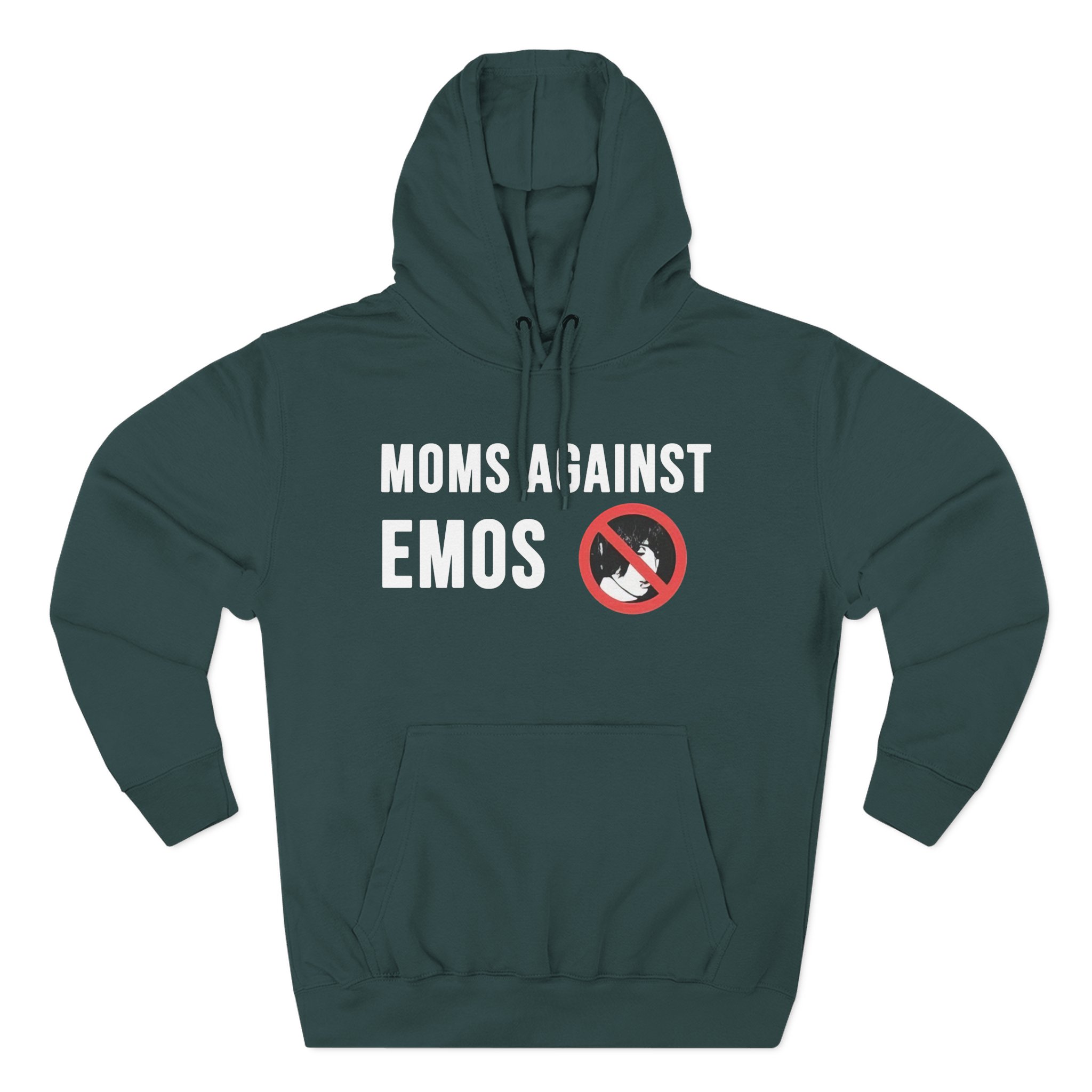 Jake Webber Moms Against Emos Three-Panel Fleece Hoodie
