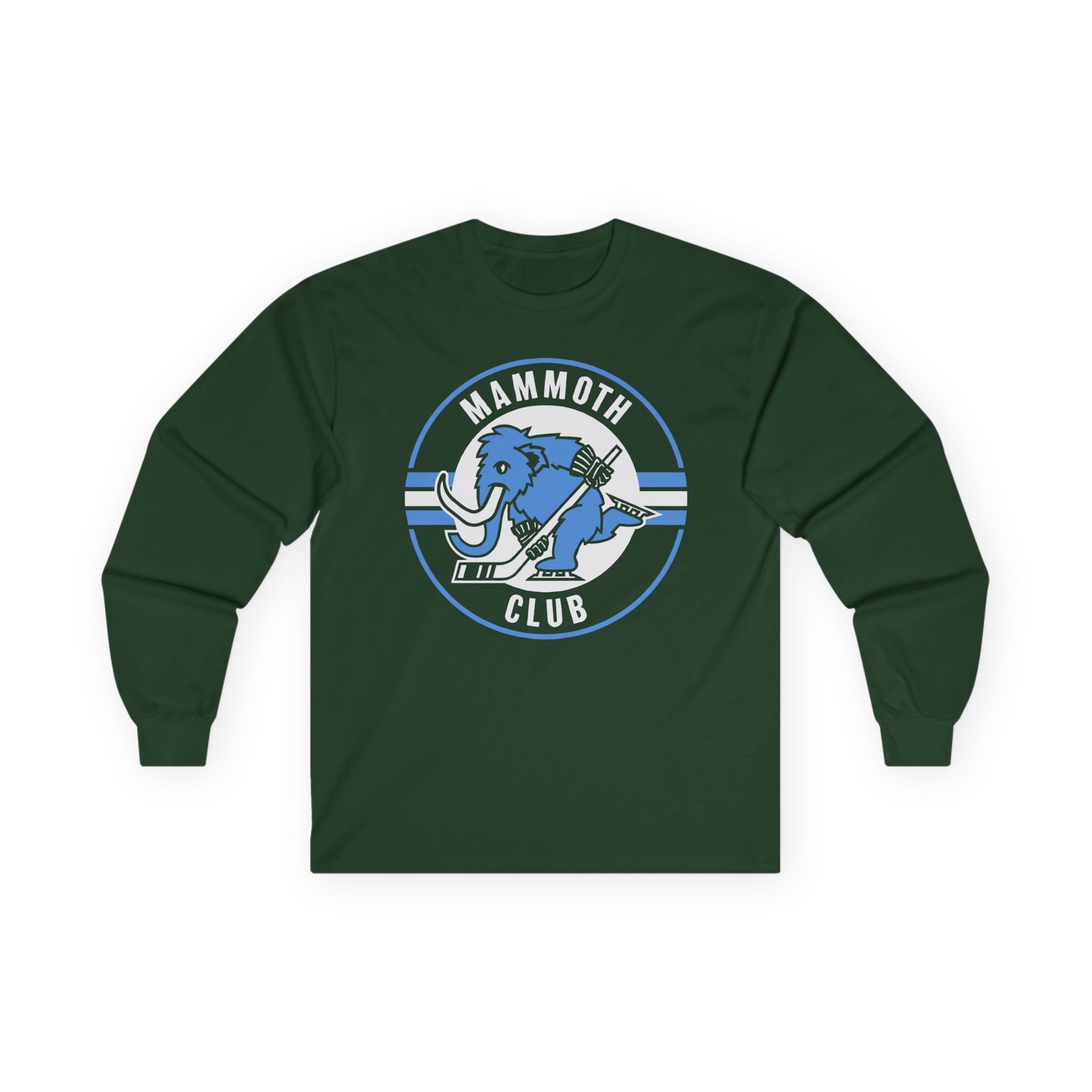 Mammoth Club Hockey Logo Unisex Ultra Cotton Long Sleeve Tee