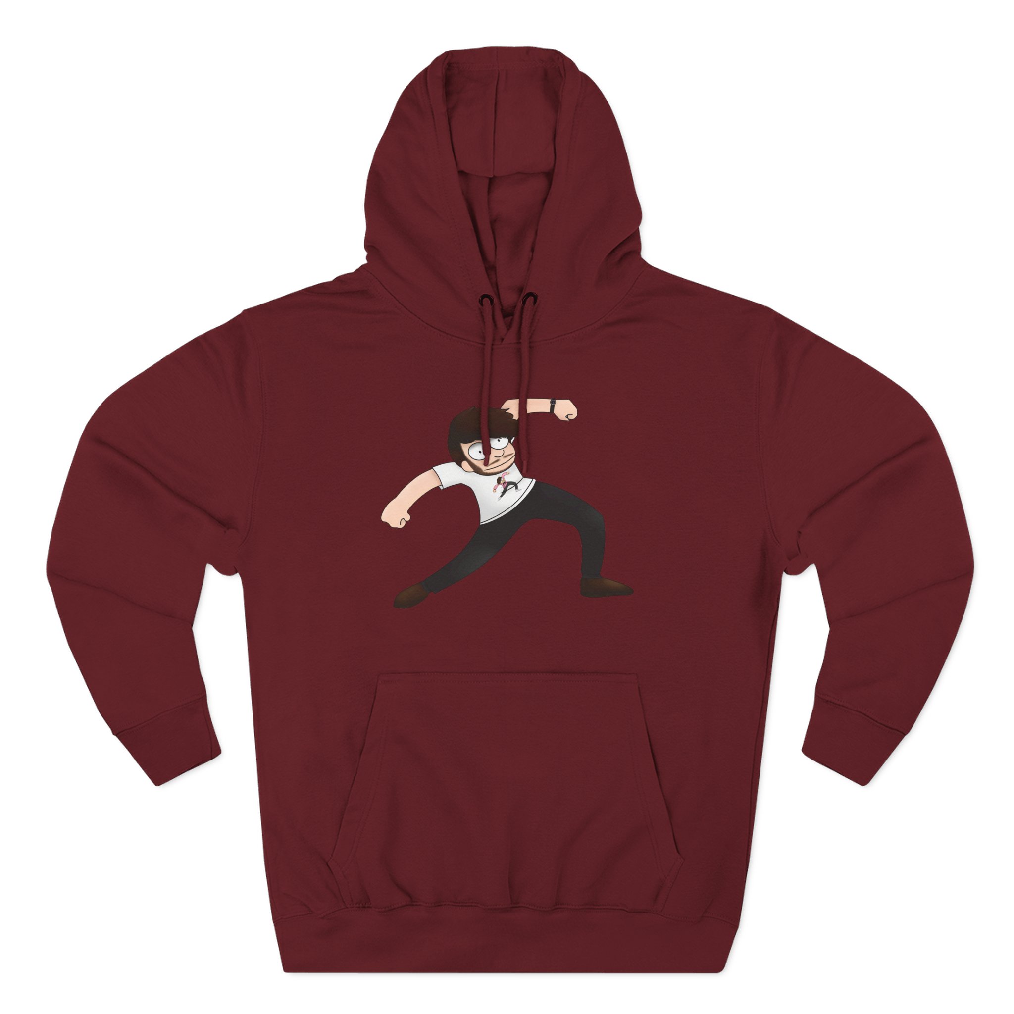 James Marriott Krumping Three-Panel Fleece Hoodie