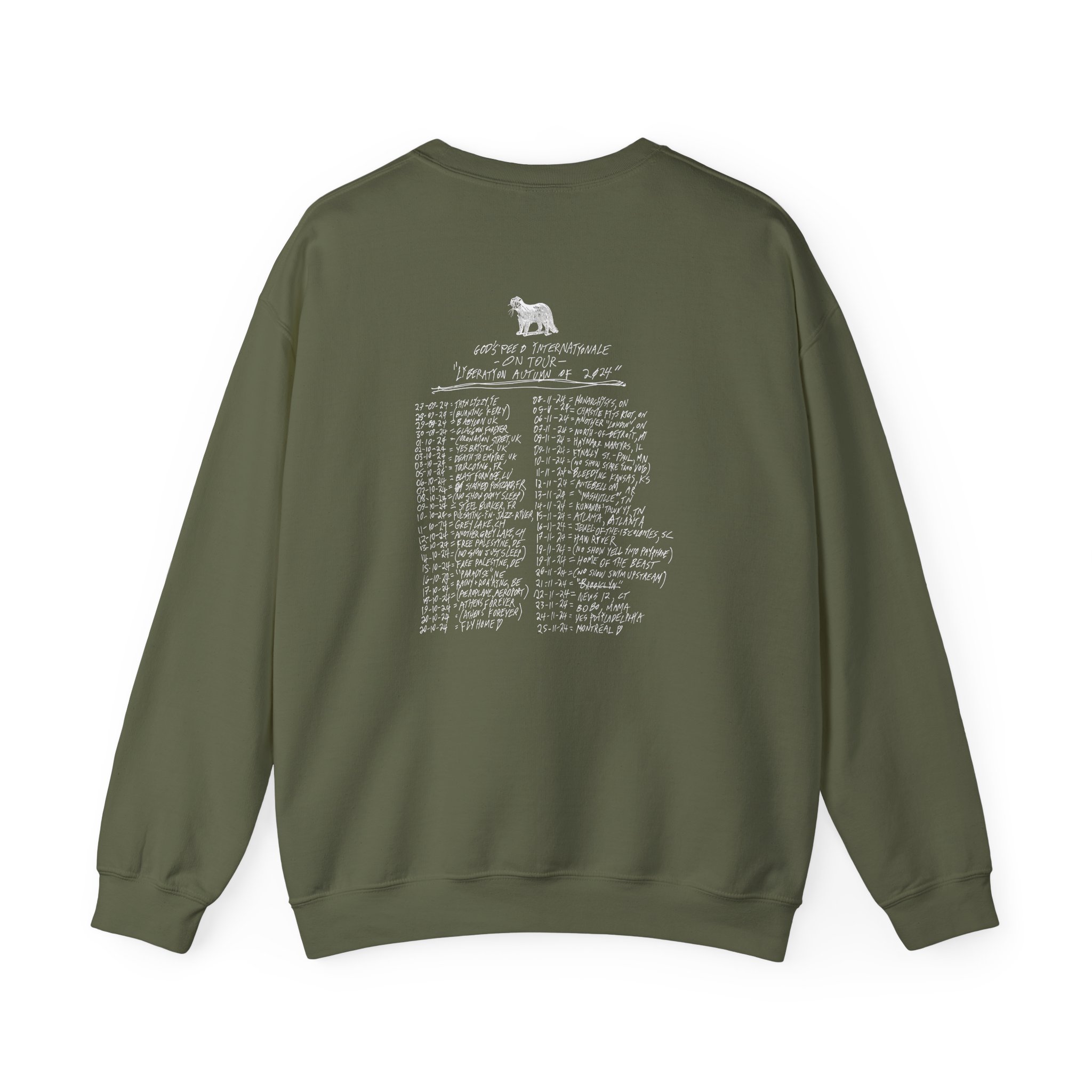 Godspeed You Black Emperor Unisex Heavy Blendâ„¢ Crewneck Sweatshirt