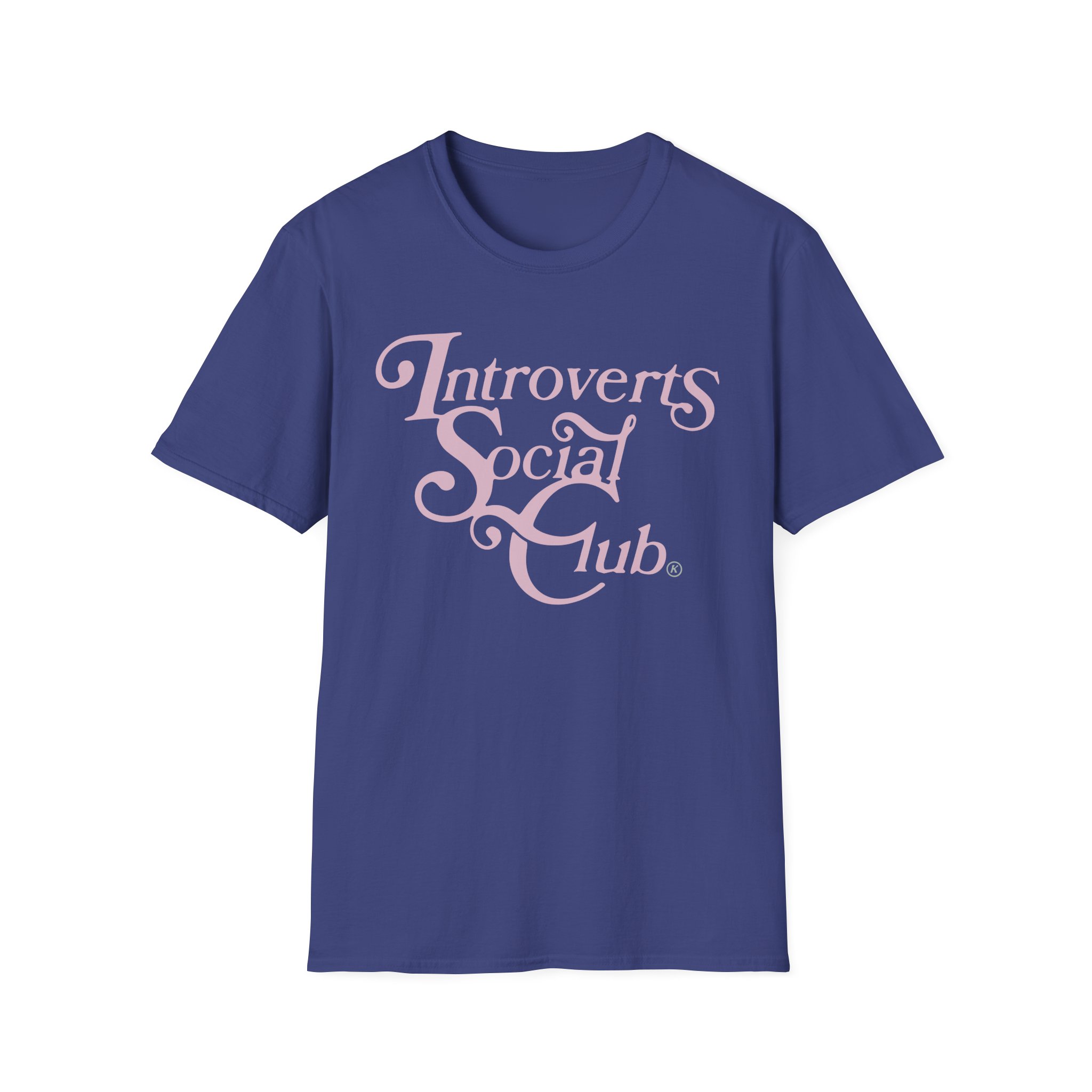 Kallmekris Introverts Social Club Unisex Softstyle T-Shirt