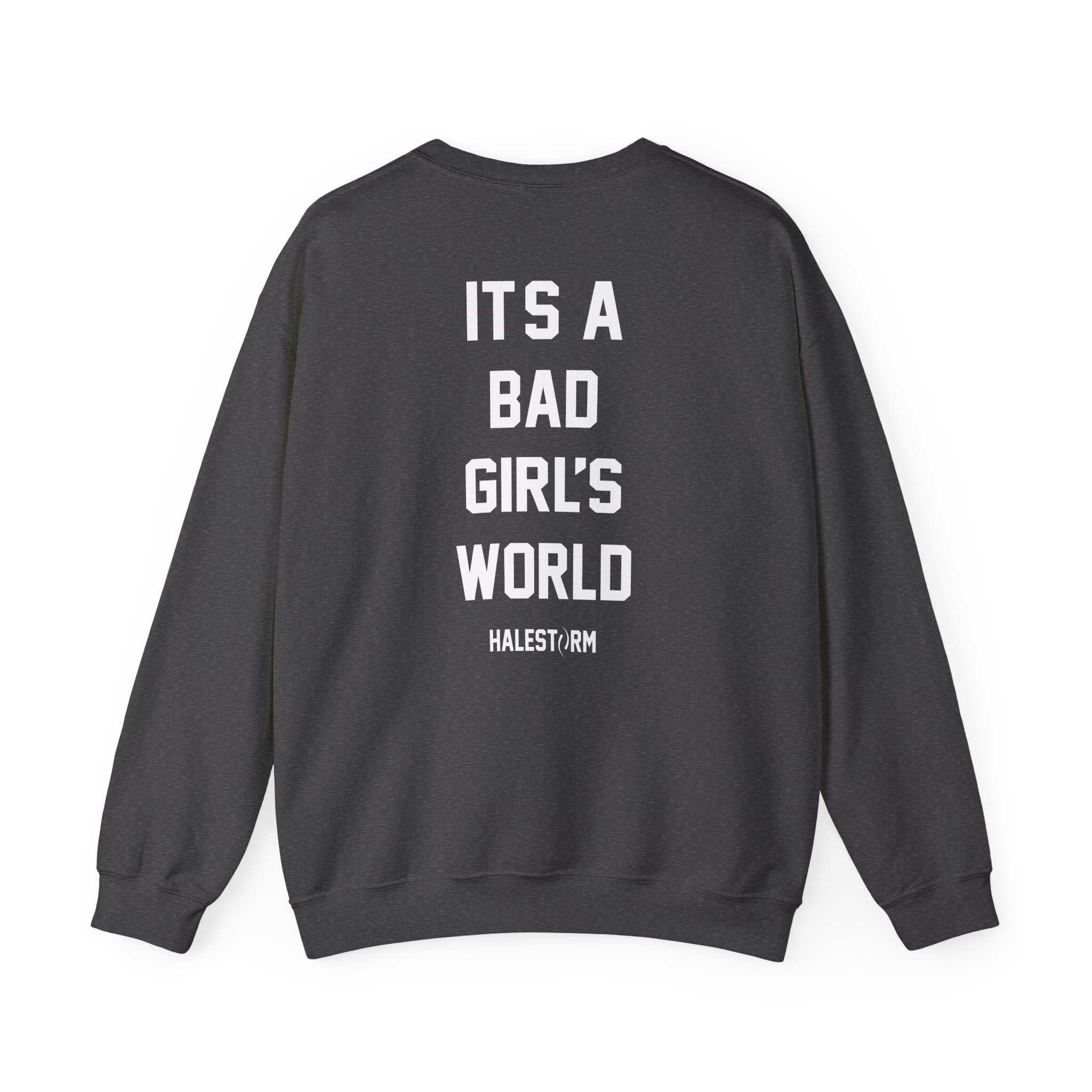 Halestorm It's a Bad Girl's World Unisex Heavy Blendâ„¢ Crewneck Sweatshirt