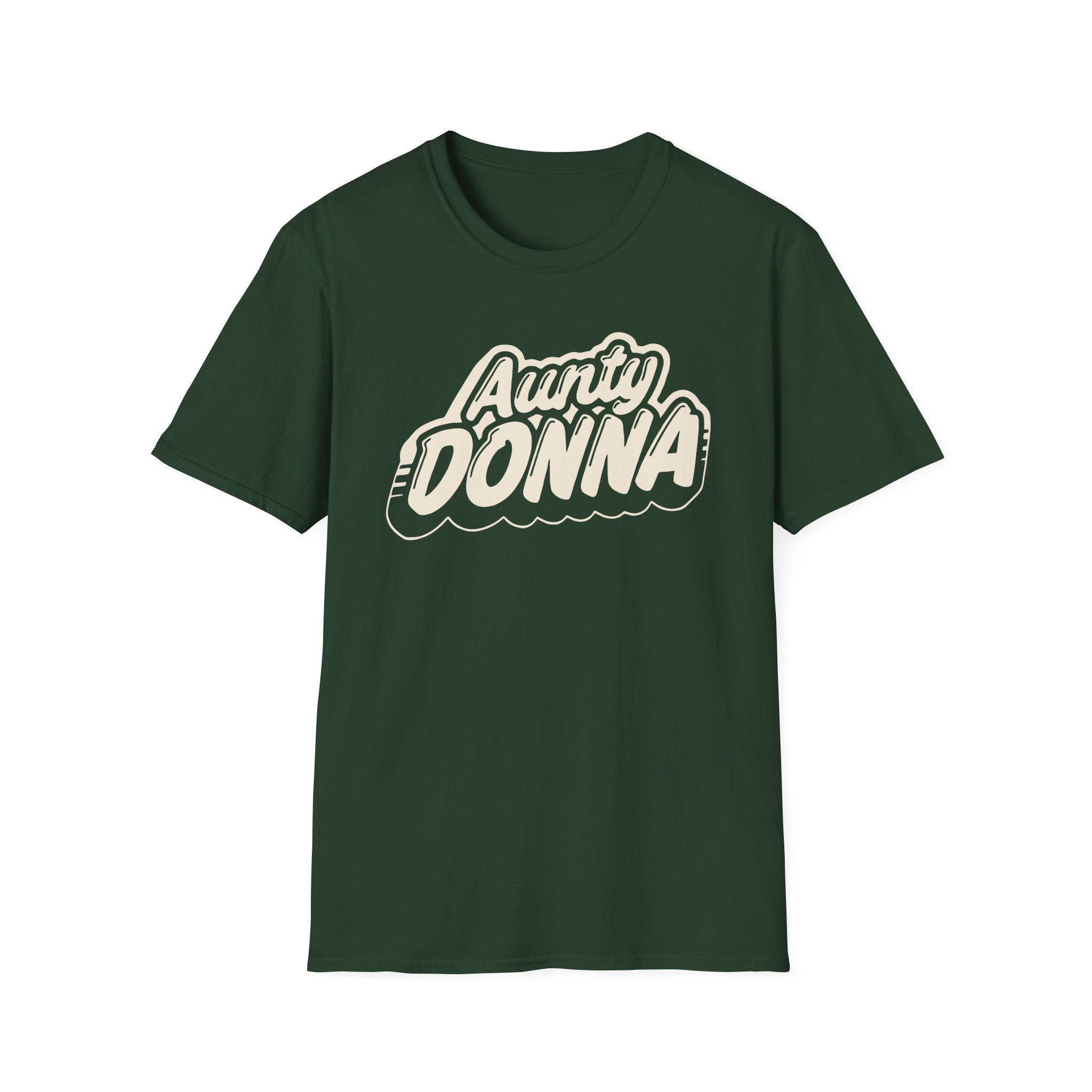 Aunty Donna Bubble Logo Unisex Softstyle T-Shirt