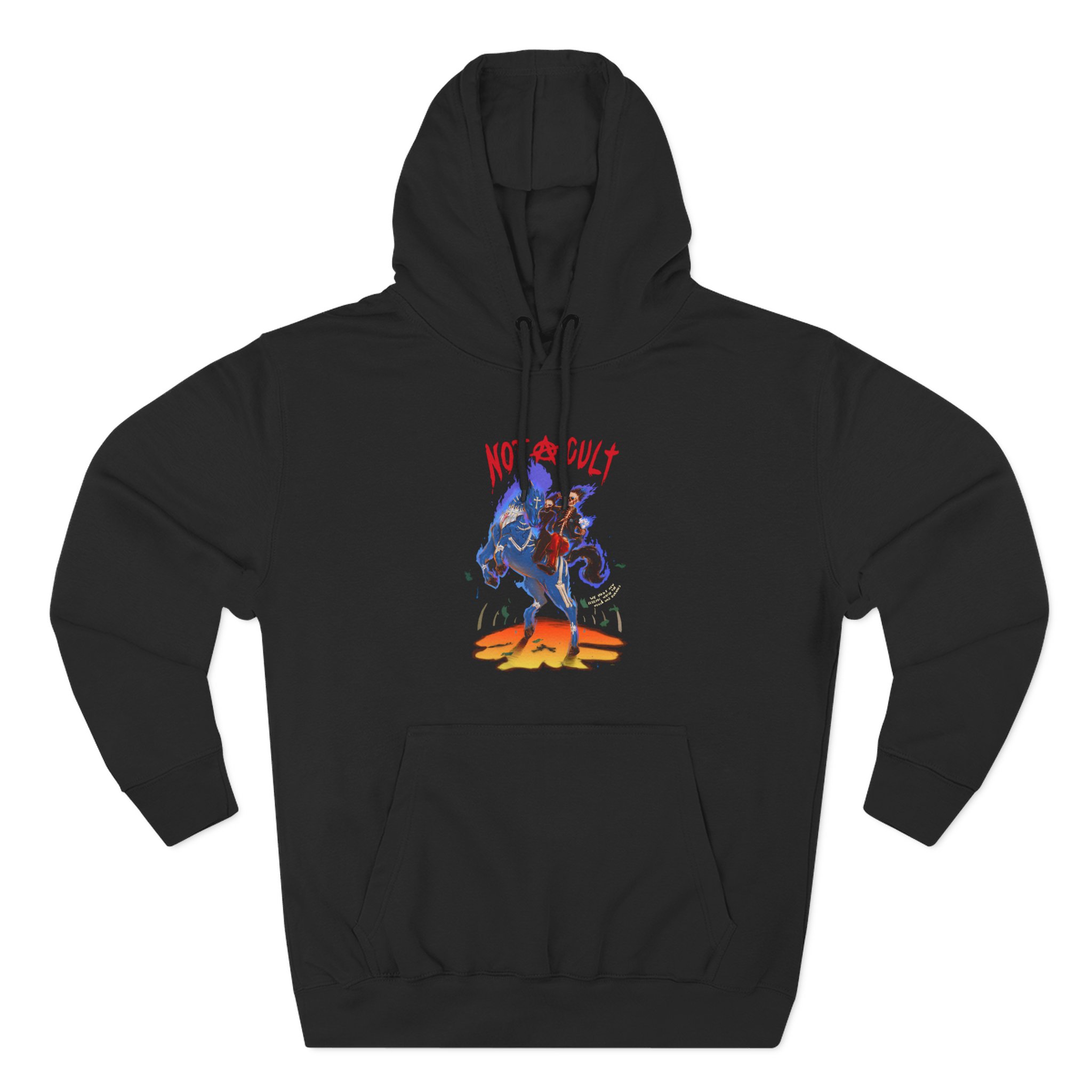 Saint Jhn Horse Stampede Three-Panel Fleece Hoodie