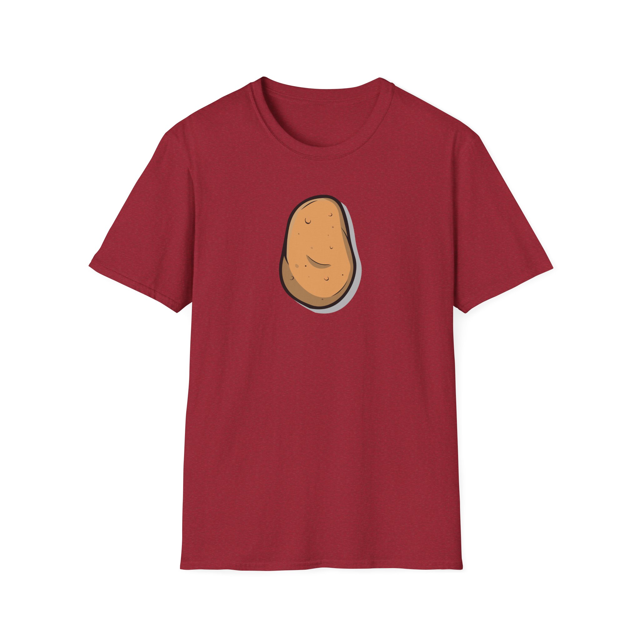Slogoman Potato Unisex Softstyle T-Shirt