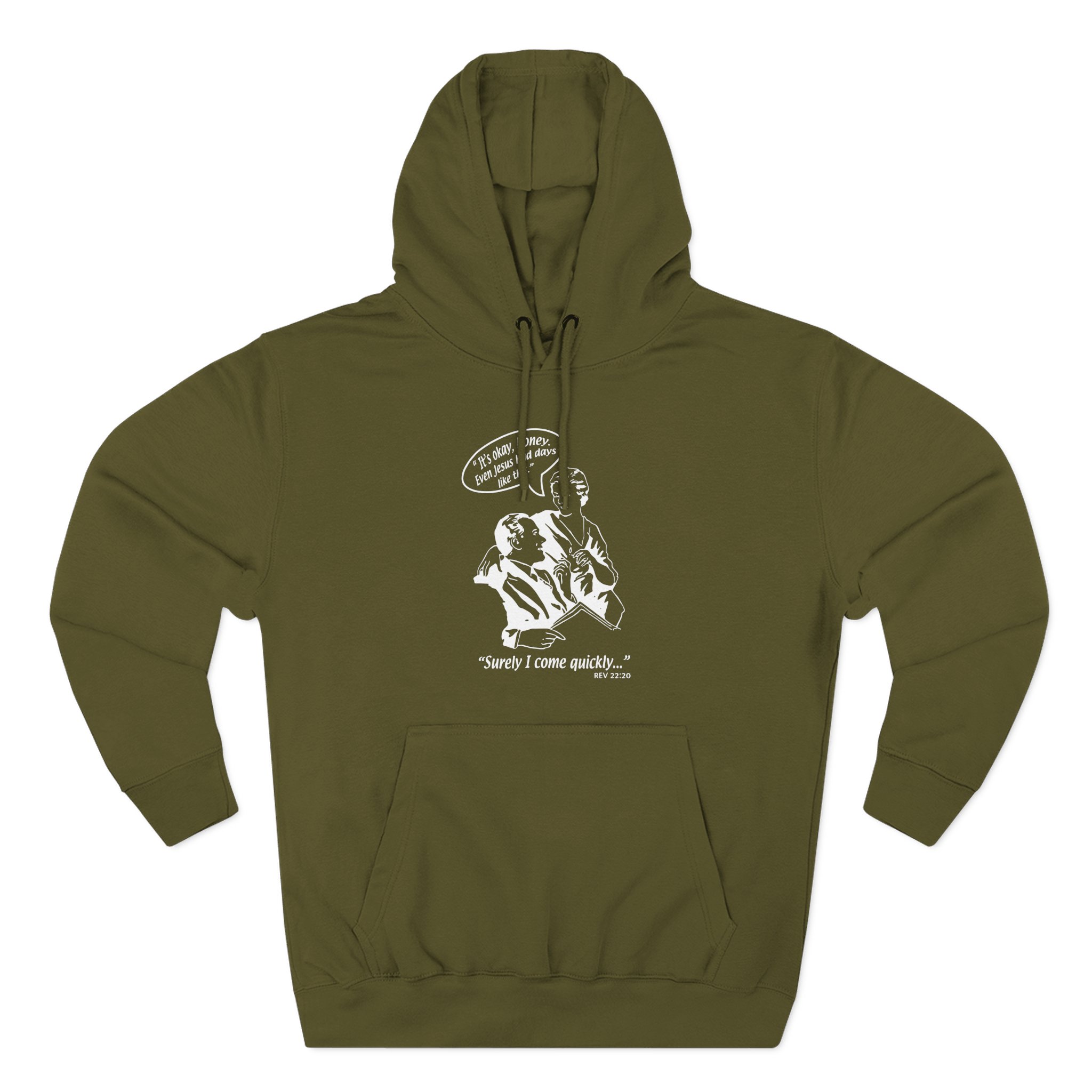 Puscifer Rev 22:20 Three-Panel Fleece Hoodie