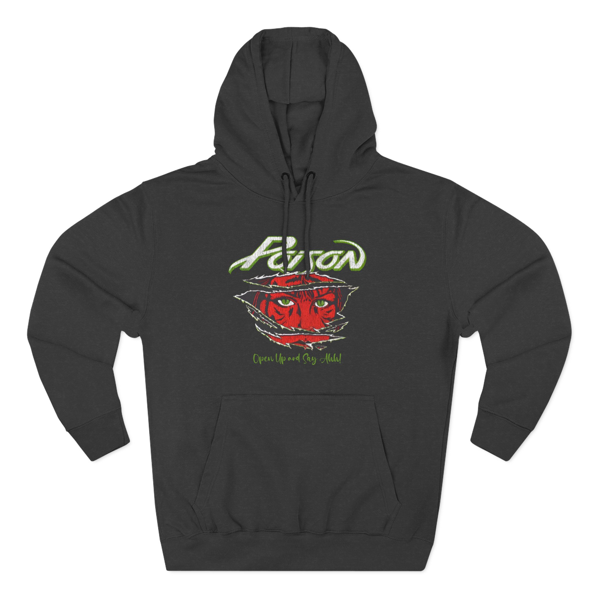 Poison Ahh Three-Panel Fleece Hoodie
