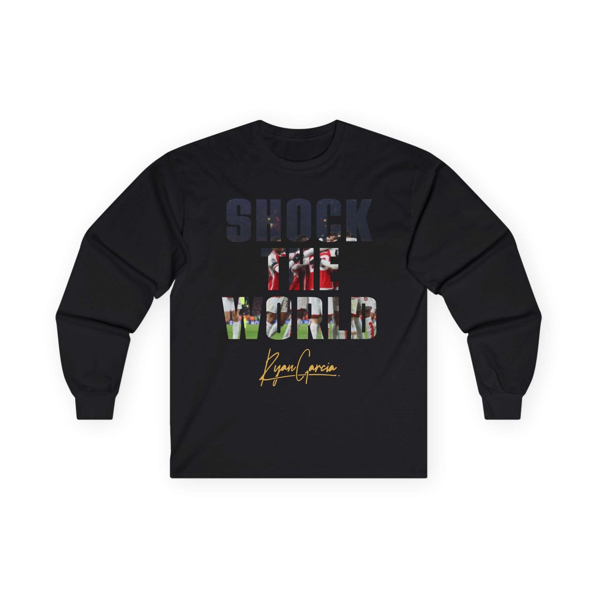 Ryan Garcia shock the world Unisex Ultra Cotton Long Sleeve Tee