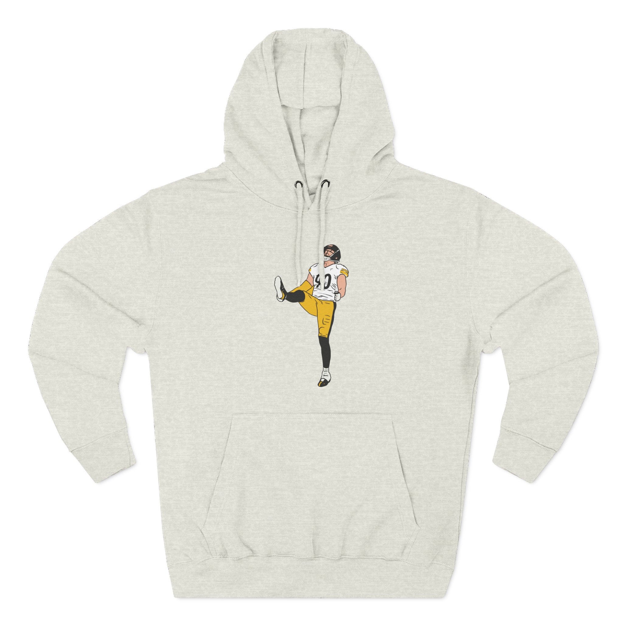 Tj Watt Football Three-Panel Fleece Hoodie