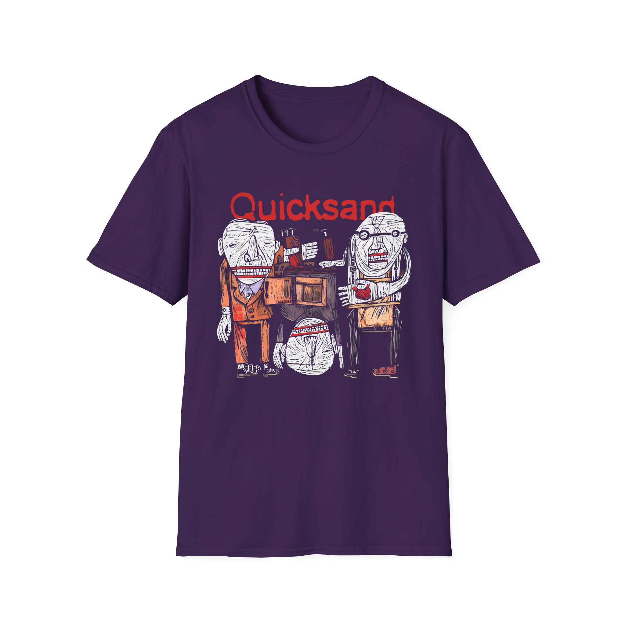 Quicksand Manic Compression Unisex Softstyle T-Shirt