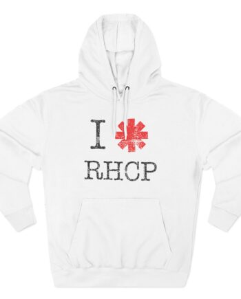 Red Hot Chili Peppers I Heart Rhcp Three-Panel Fleece Hoodie