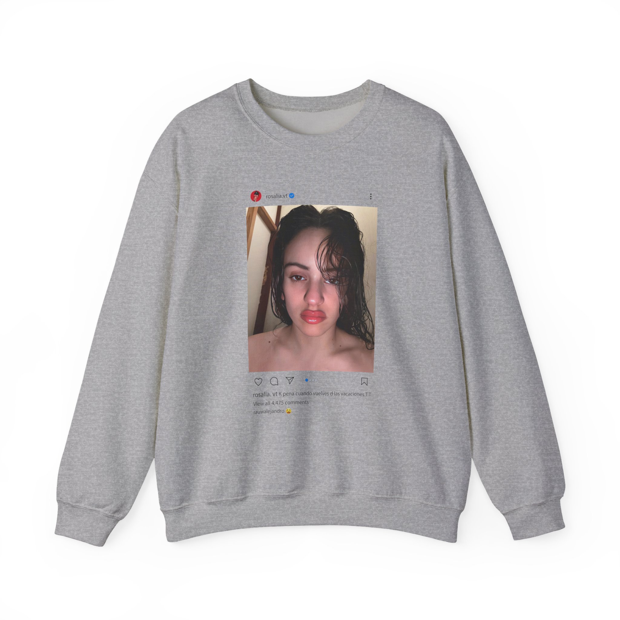 Rosalia Motomami Instagram Unisex Heavy Blendâ„¢ Crewneck Sweatshirt