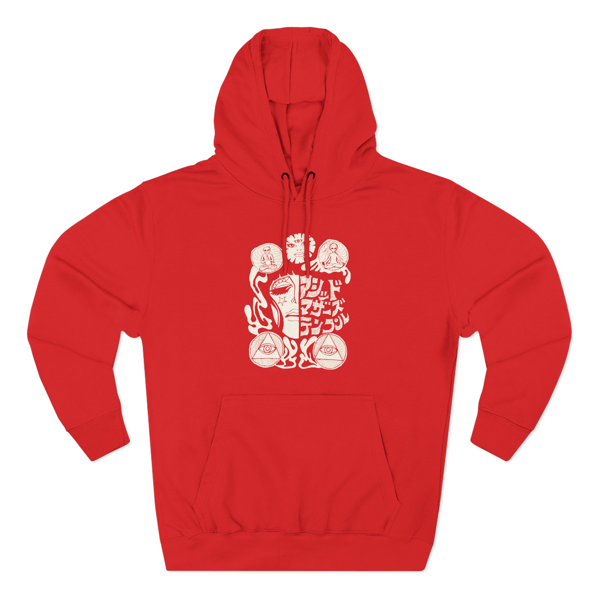 Acid Mothers Temple Three-Panel Fleece Hoodie