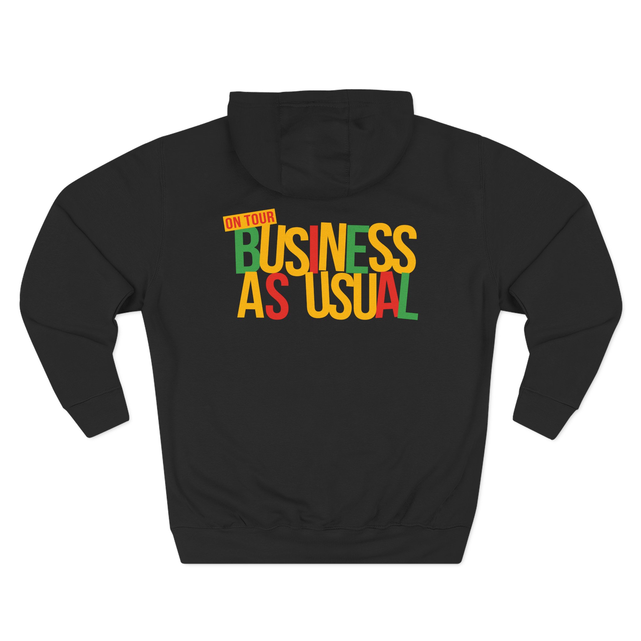 Vintage Epmd Business as Usual Three-Panel Fleece Hoodie