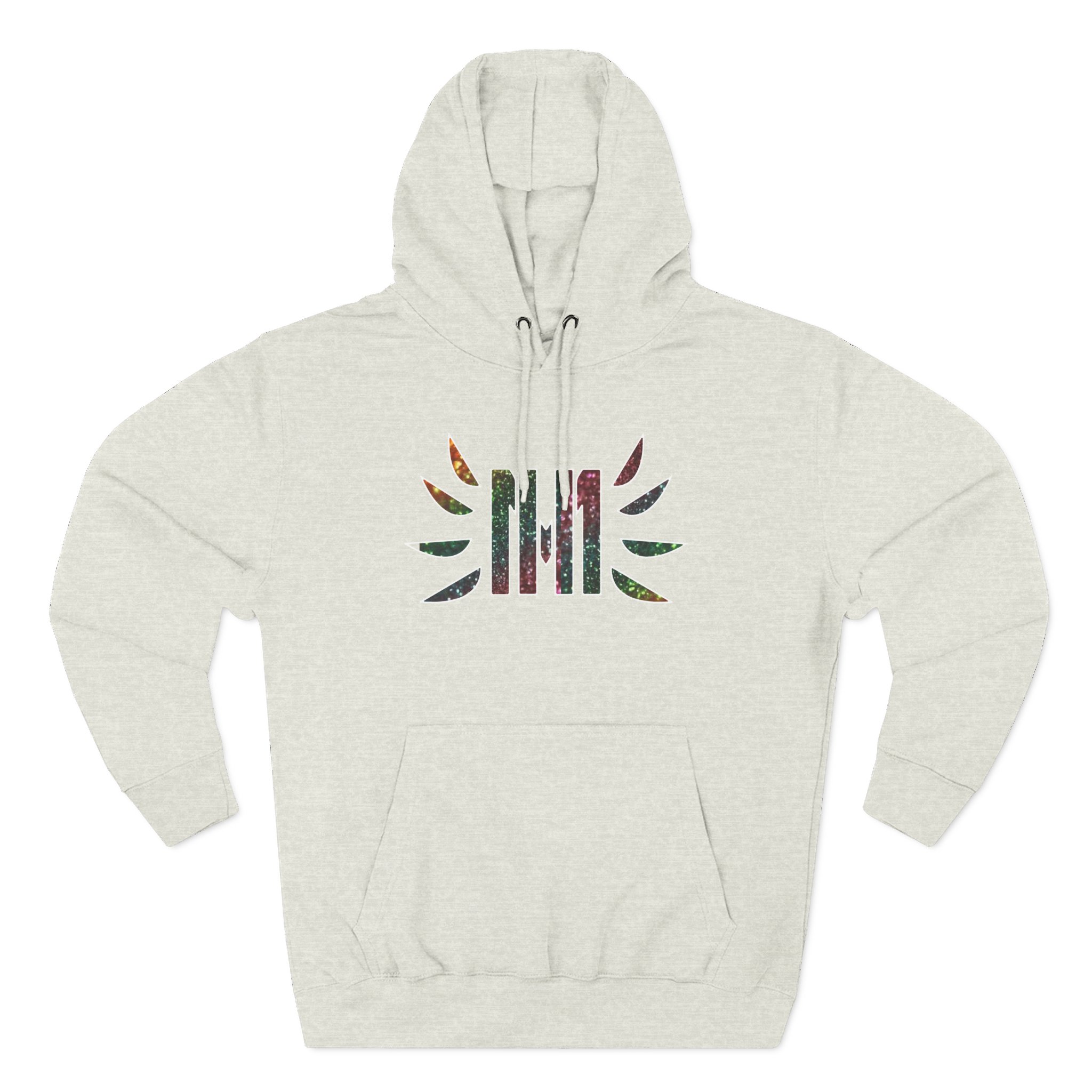 Heelmike Three-Panel Fleece Hoodie