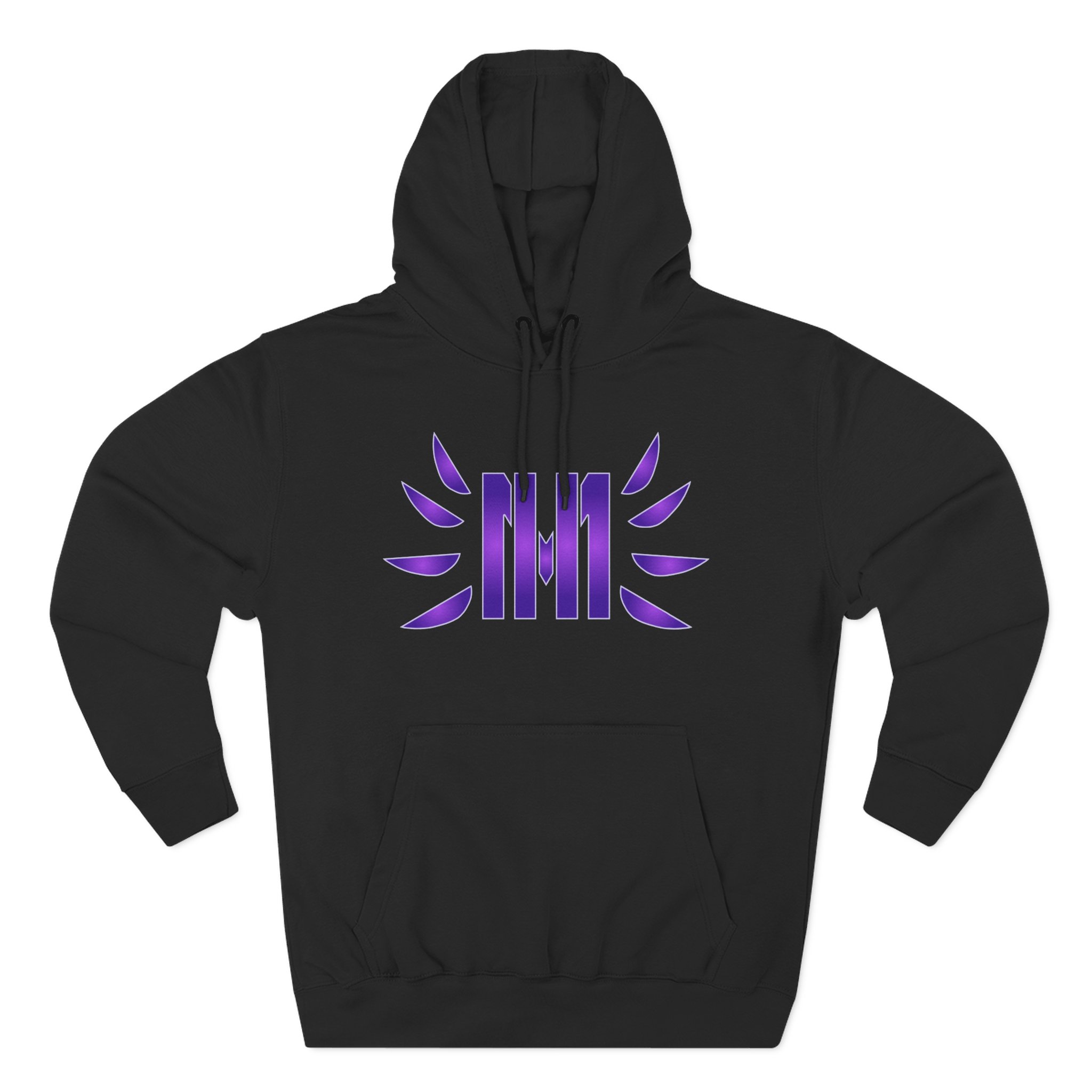 Heelmike Three-Panel Fleece Hoodie