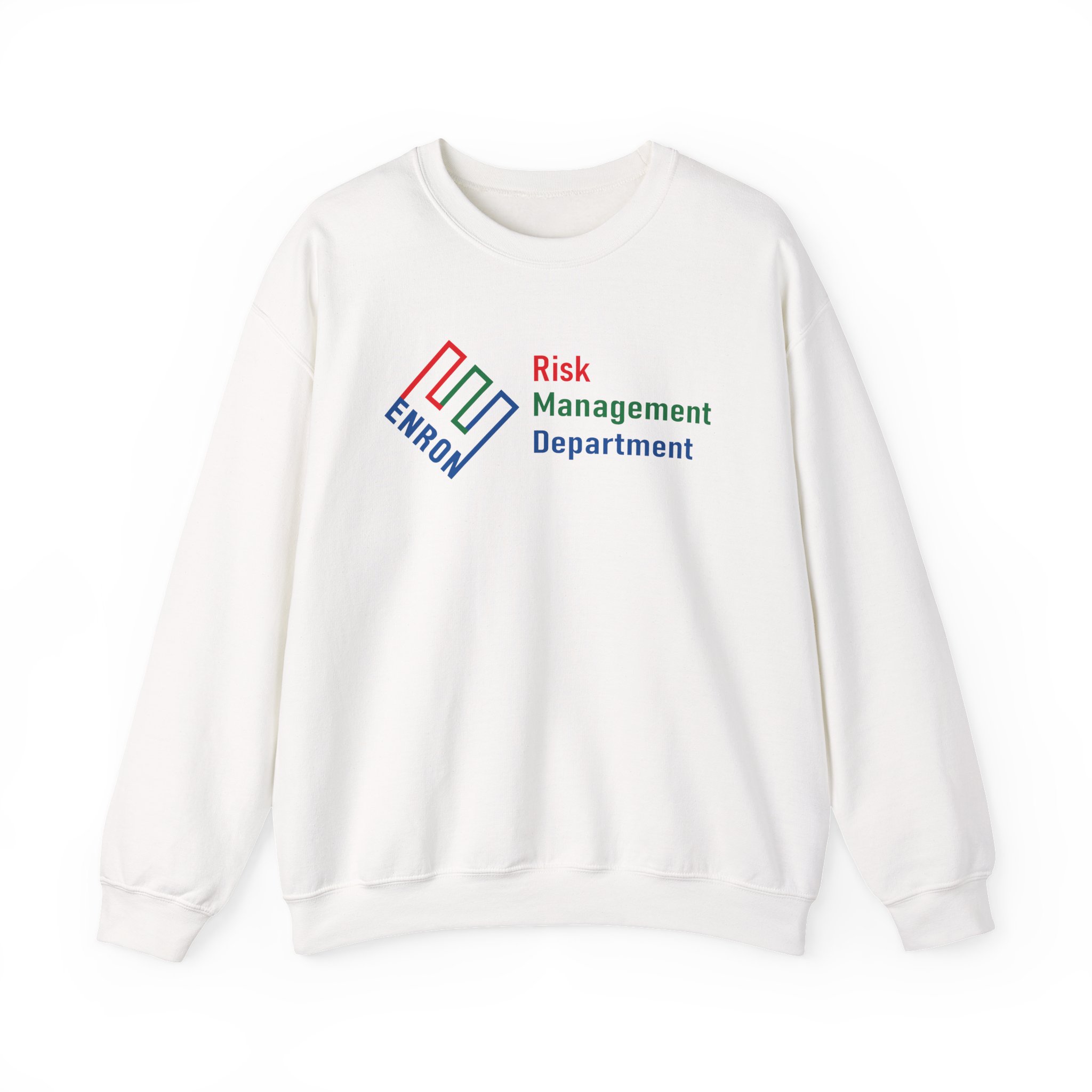 Atrioc Enron Risk Management Department Unisex Heavy Blendâ„¢ Crewneck Sweatshirt