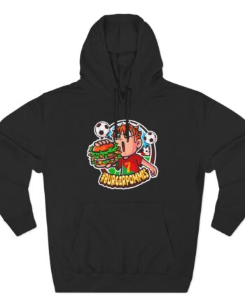 Burger Pommes Three-Panel Fleece Hoodie