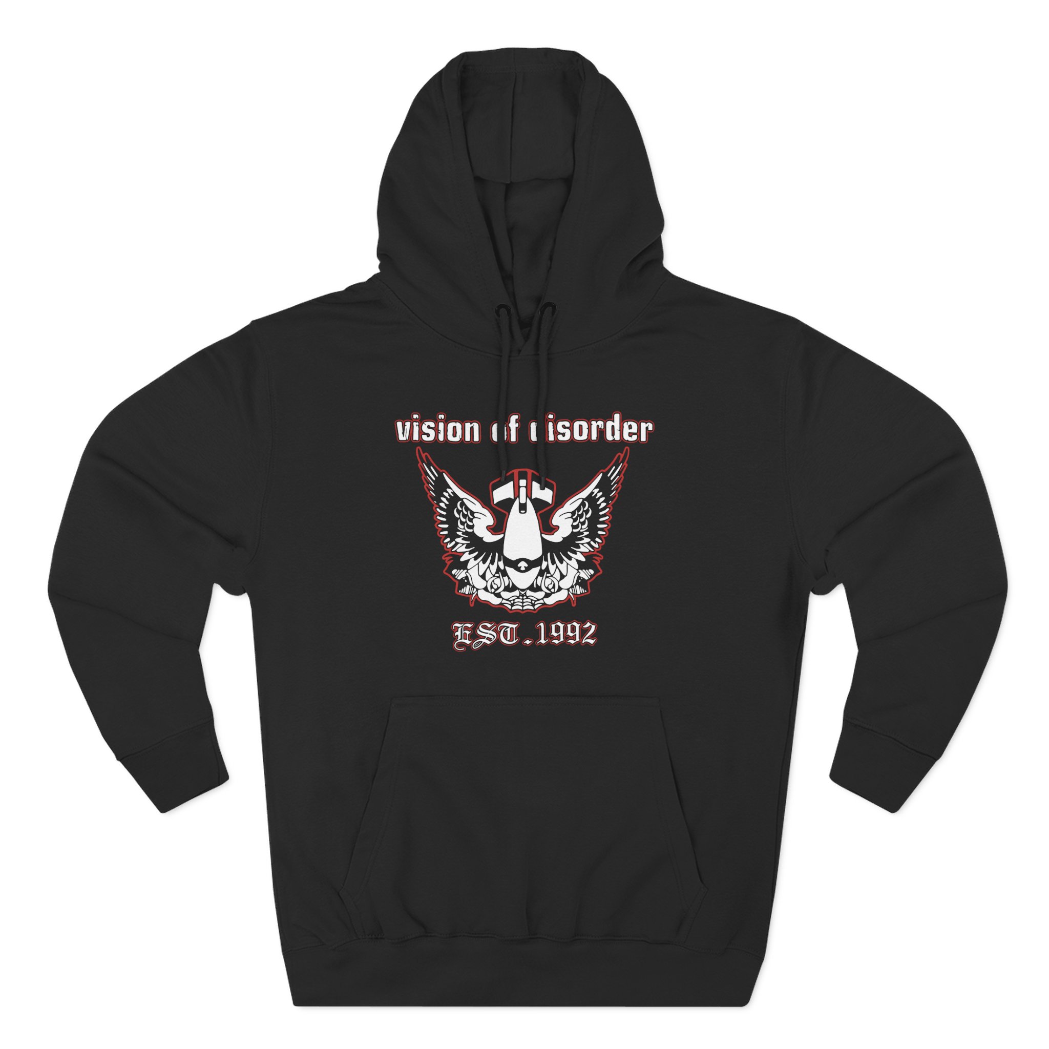 Vision of Disorder Three-Panel Fleece Hoodie