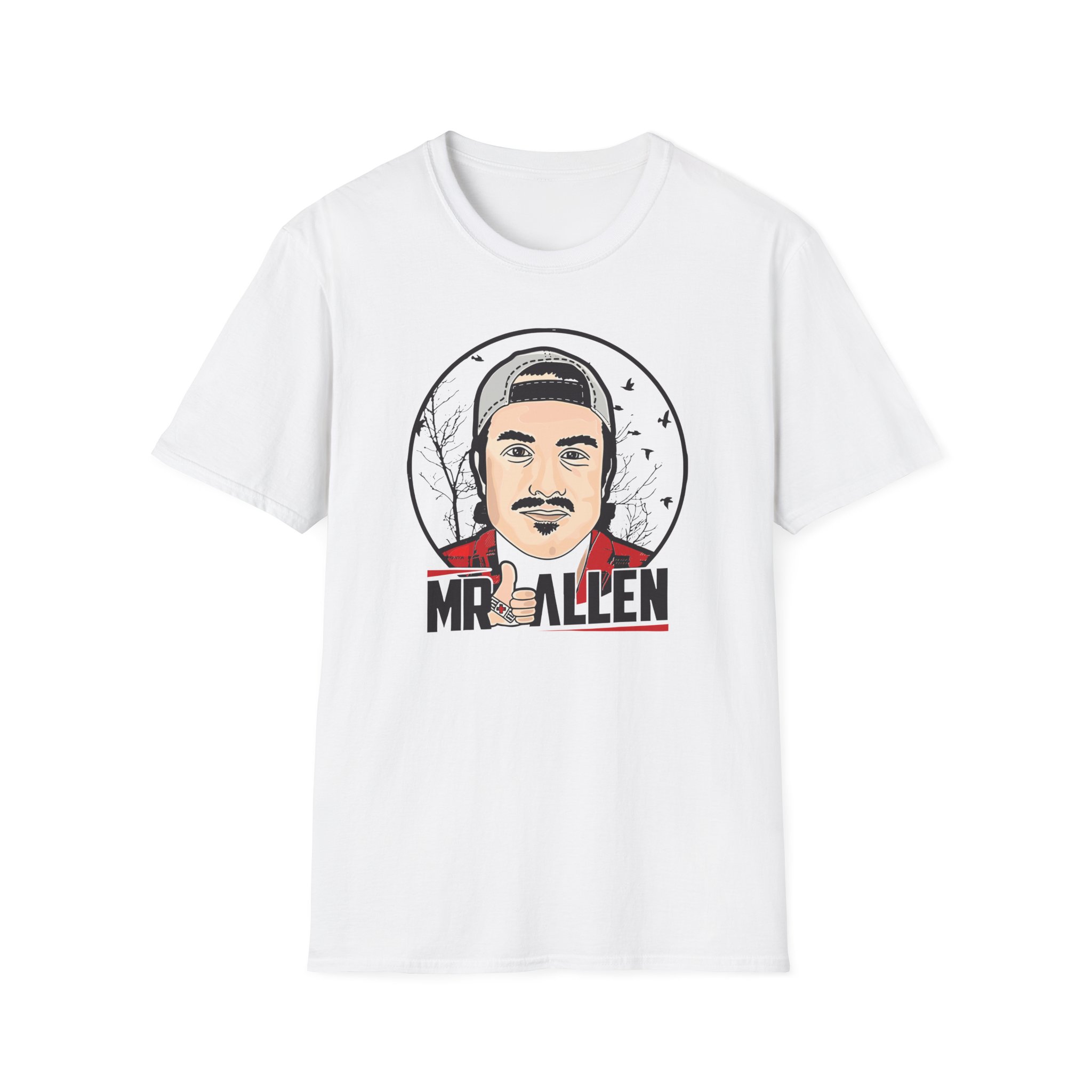 Mrballen Like Button Unisex Softstyle T-Shirt