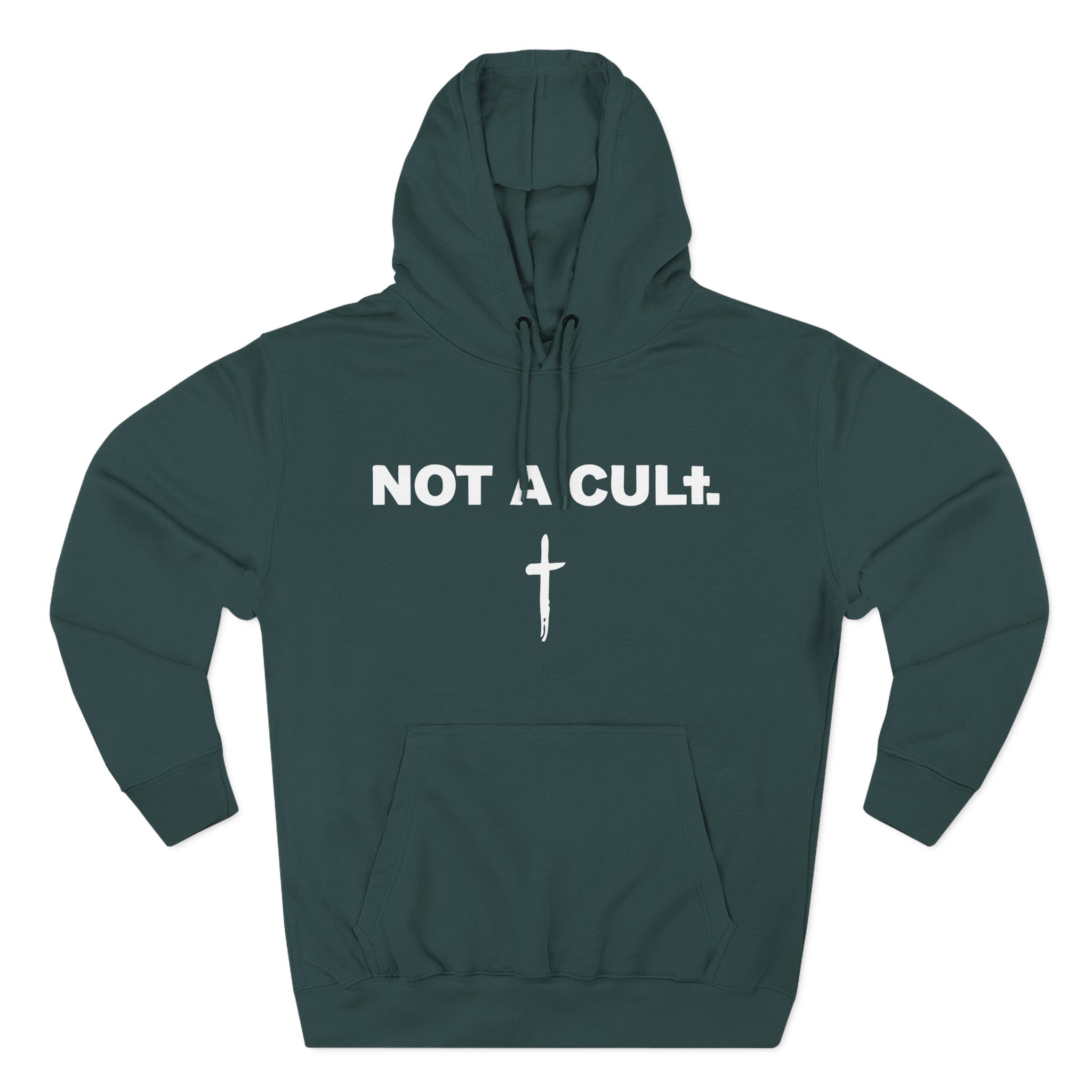 Saint Jhn Staff Hoodie - Not a Cult Three-Panel Fleece Hoodie