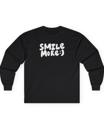 Roman Atwood Smile More Unisex Ultra Cotton Long Sleeve Tee