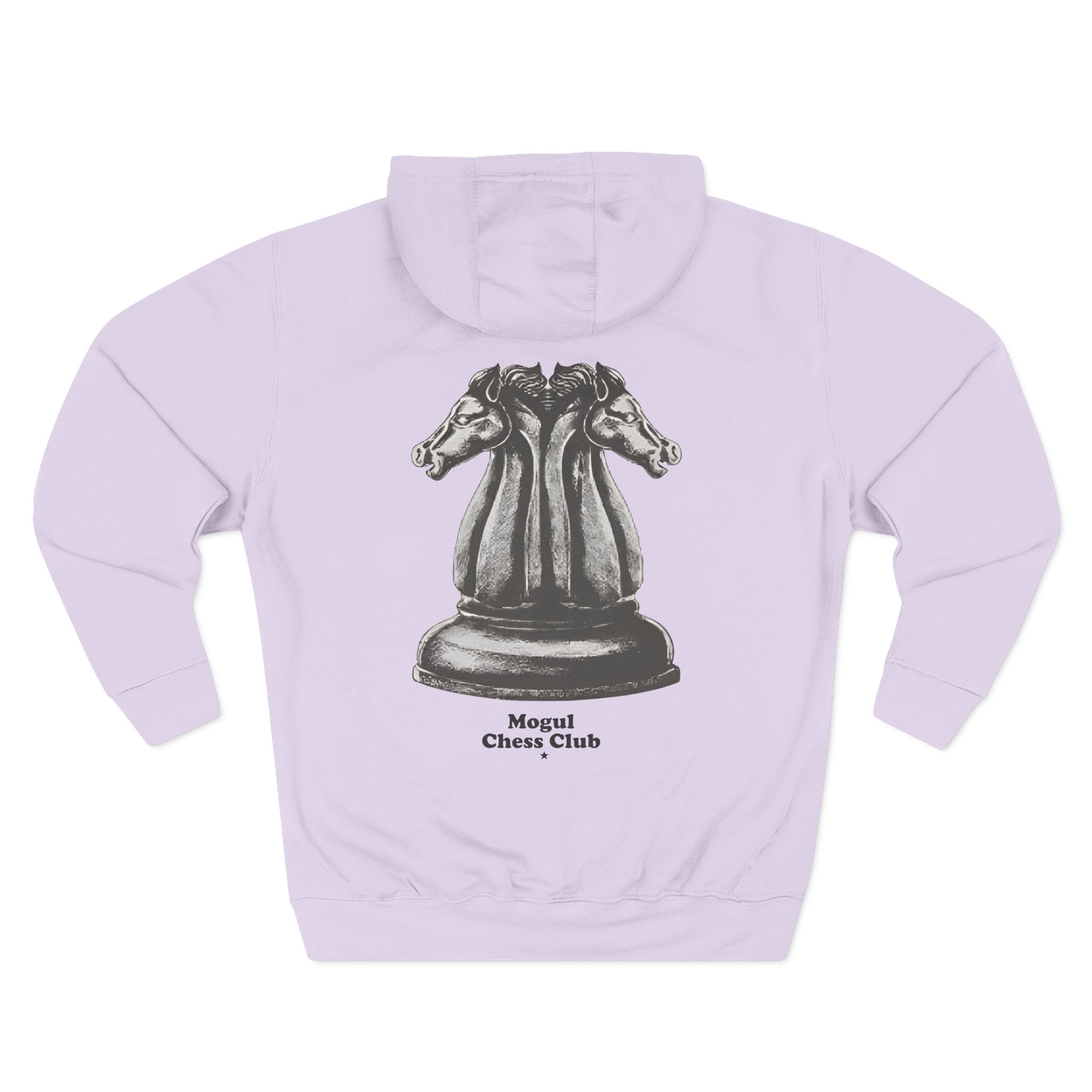 Mogul Chessboxing Three-Panel Fleece Hoodie