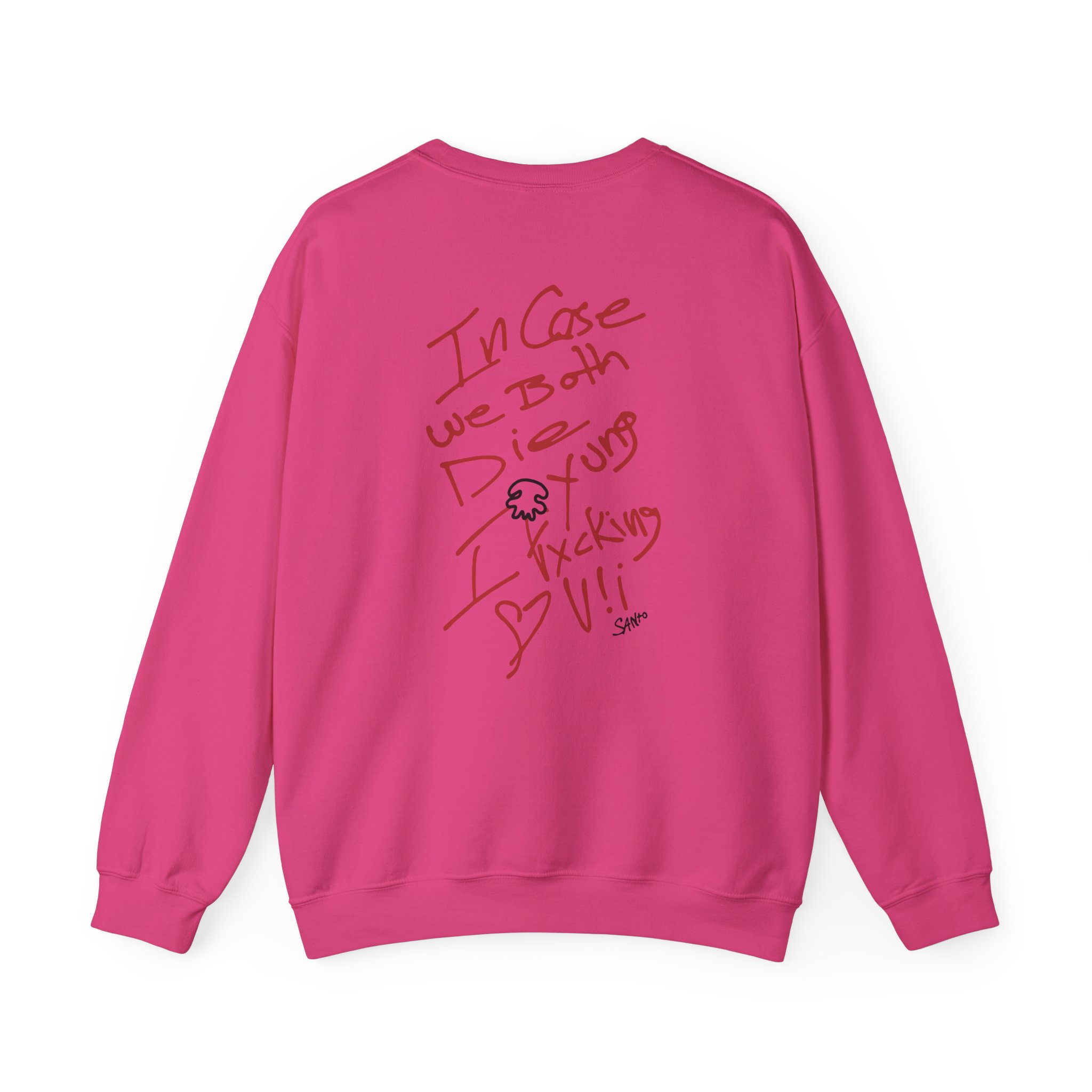 Saint Jhn I Fxcking Luv U Unisex Heavy Blendâ„¢ Crewneck Sweatshirt