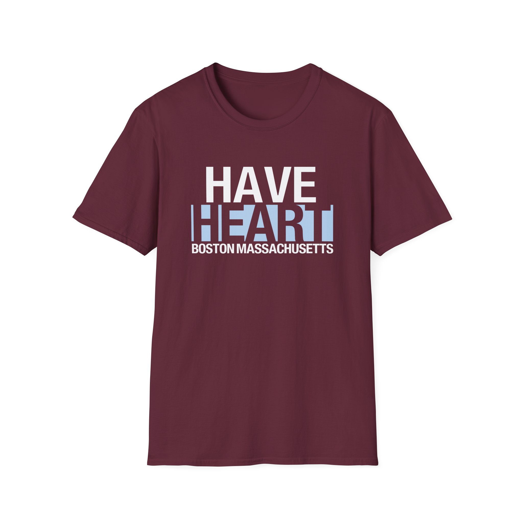 Have Heart Boston Massachusetts Unisex Softstyle T-Shirt