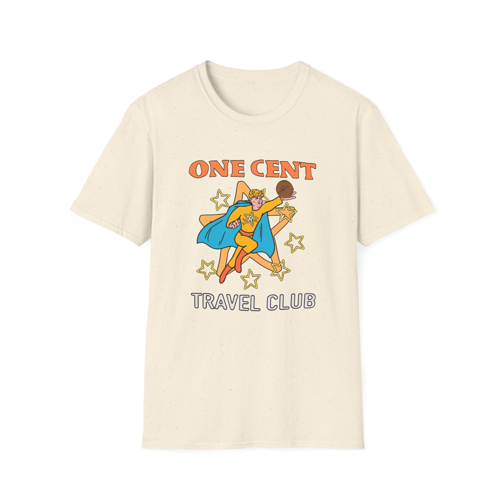 Ryan Trahan One Cent Adventure Awaits Travel Club Unisex Softstyle T-Shirt