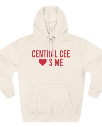 Central Cee Love S Me Three-Panel Fleece Hoodie