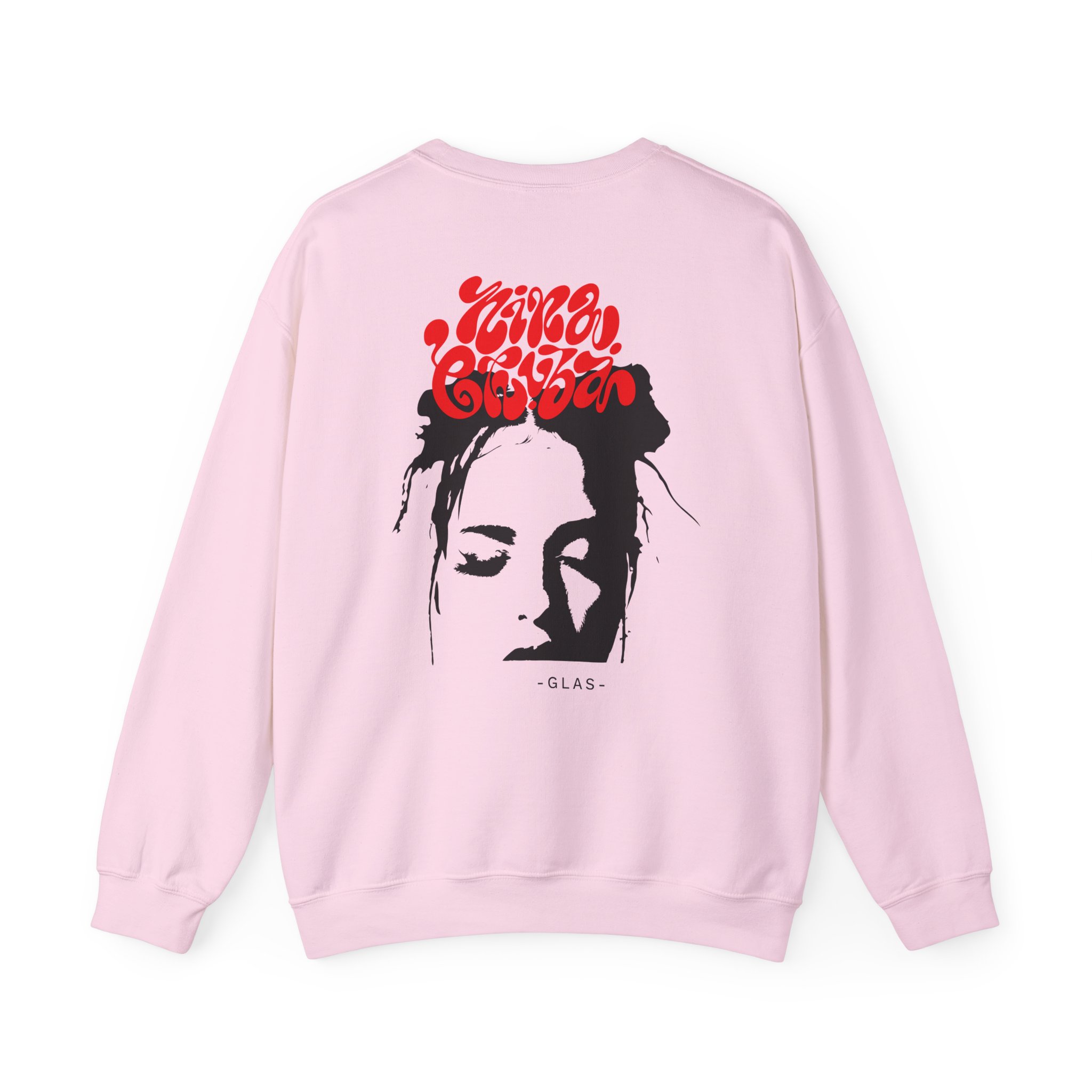 Nina Chuba Vinyl Unisex Heavy Blendâ„¢ Crewneck Sweatshirt