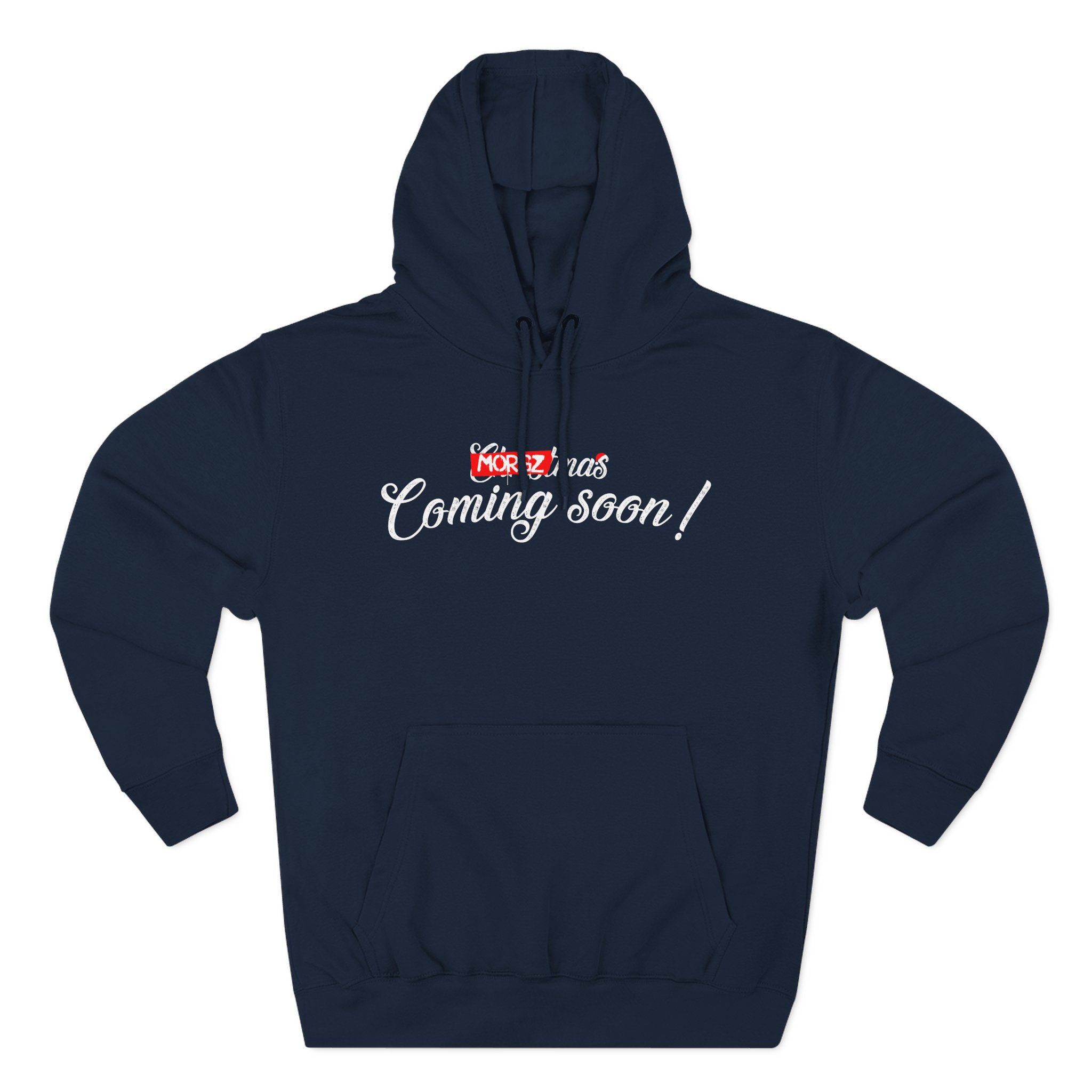Morgz Christmas Three-Panel Fleece Hoodie