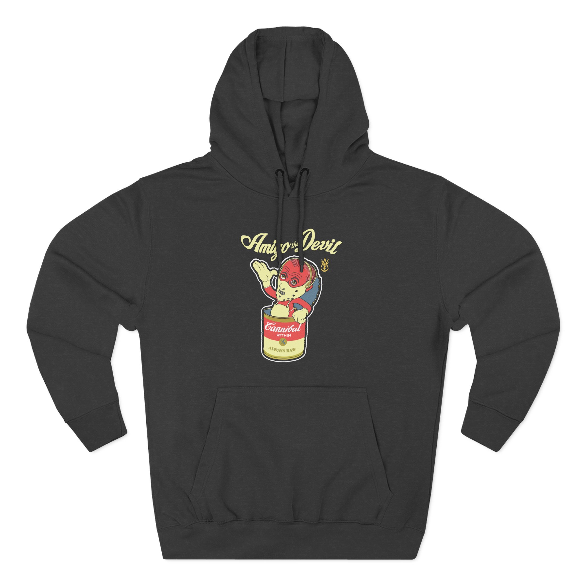 Amigo The Devil Canibal Within Three-Panel Fleece Hoodie