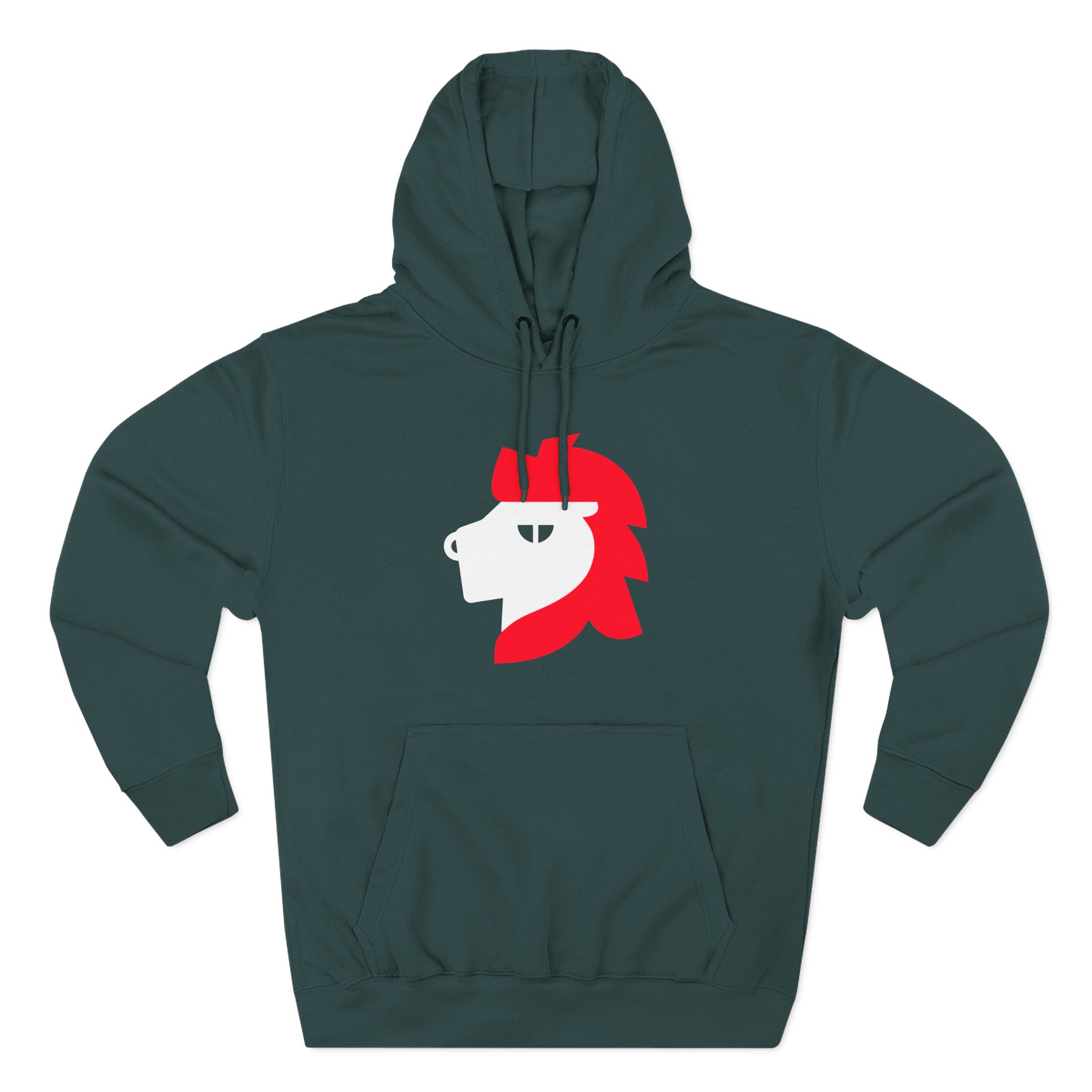 Northernlion Lion Logo Three-Panel Fleece Hoodie