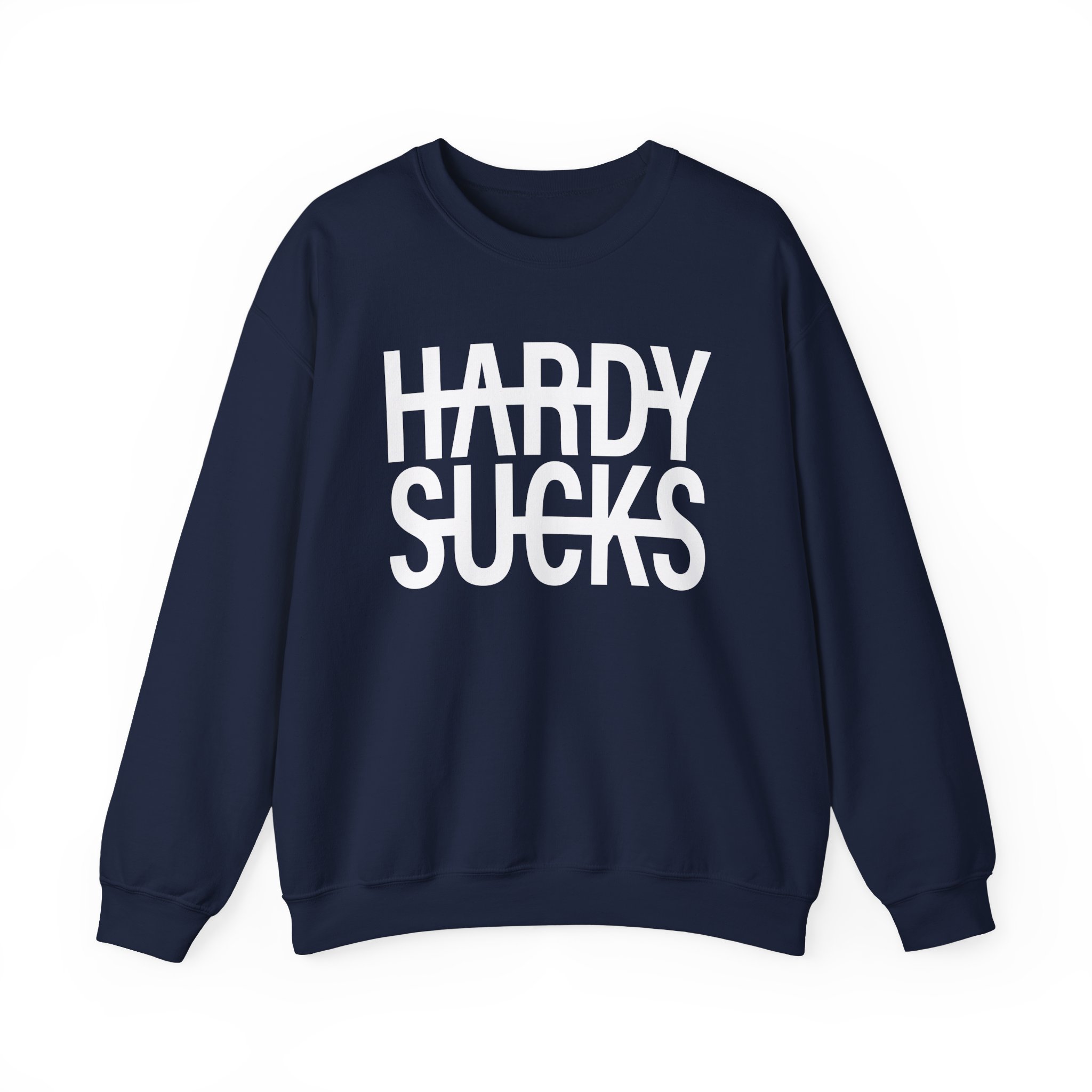 Hardy Hardy Sucks Unisex Heavy Blendâ„¢ Crewneck Sweatshirt