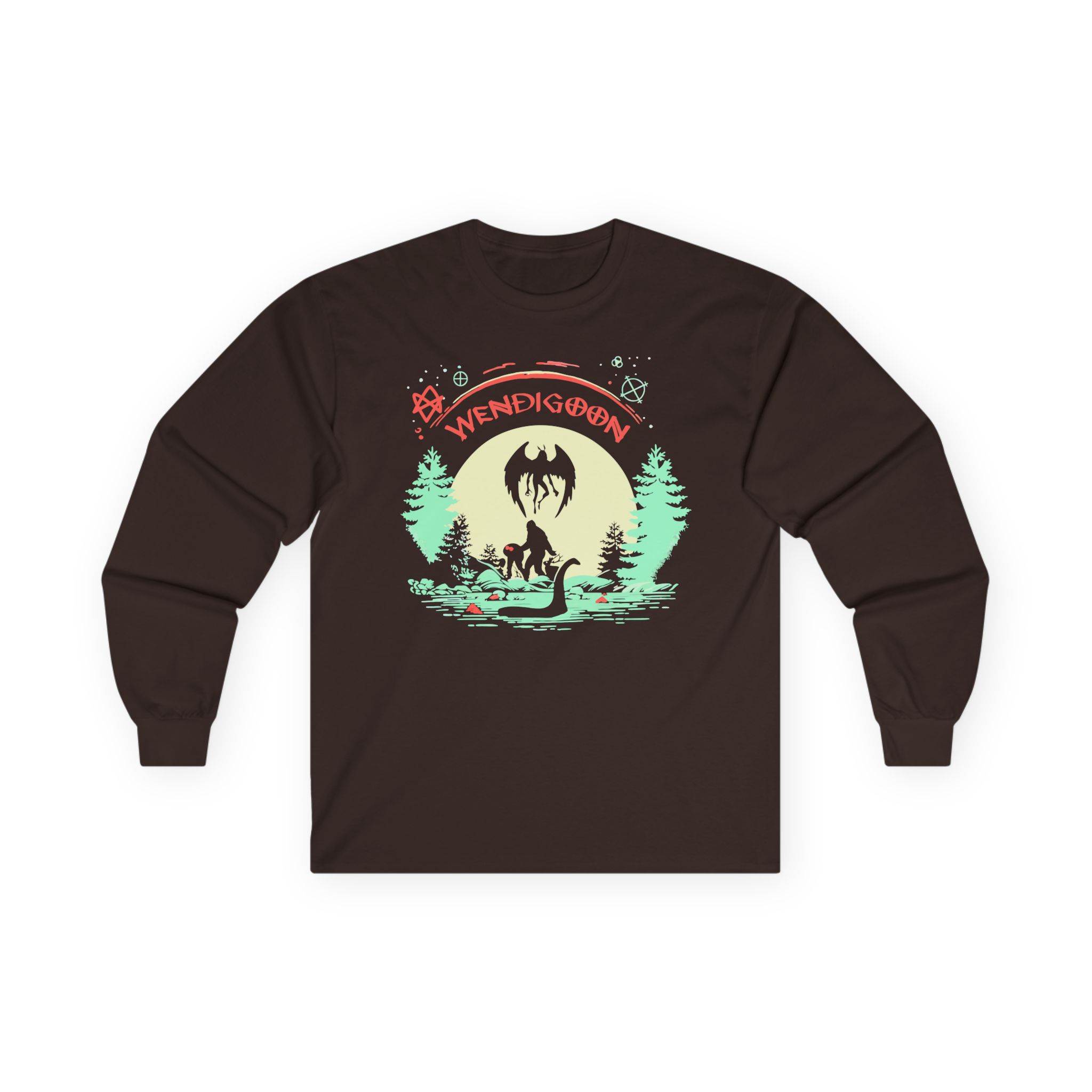 Wendigoon Cryptids on Tour Unisex Ultra Cotton Long Sleeve Tee