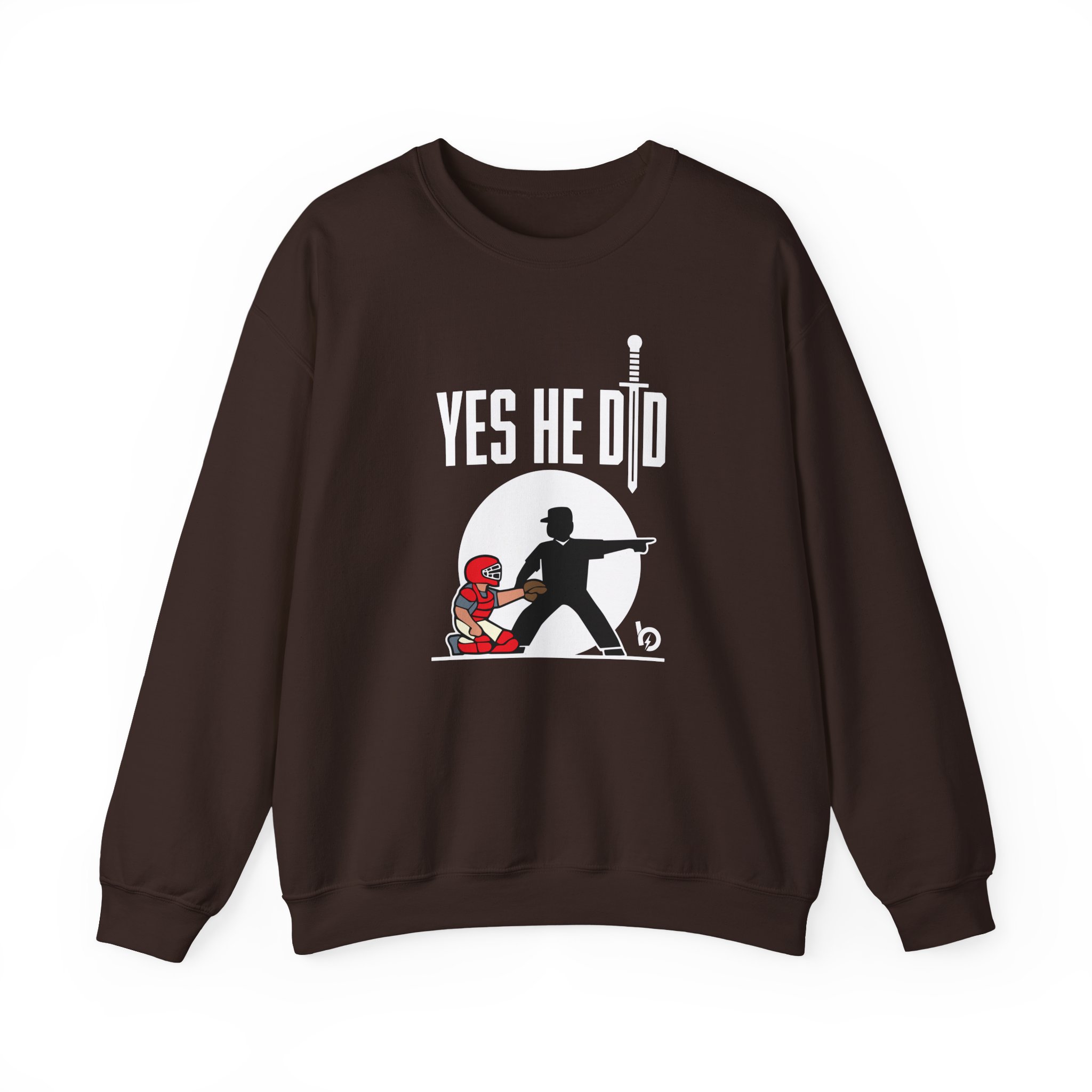 Trevor Bauer Yes He Did Unisex Heavy Blendâ„¢ Crewneck Sweatshirt