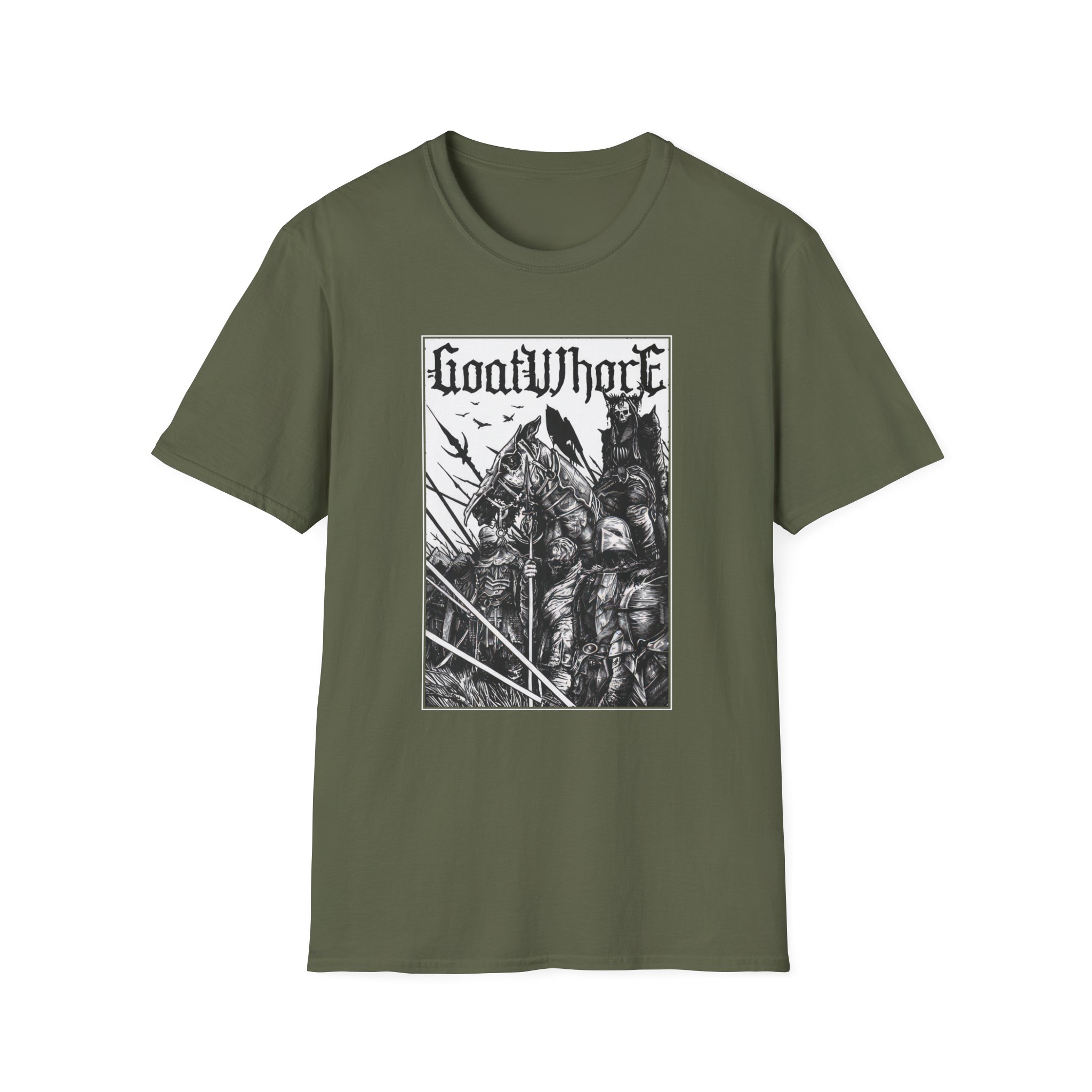 Goatwhore no Mercy Unisex Softstyle T-Shirt