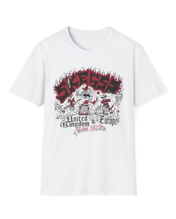 Skegss Uk Eu Tour 2025 Unisex Softstyle T-Shirt
