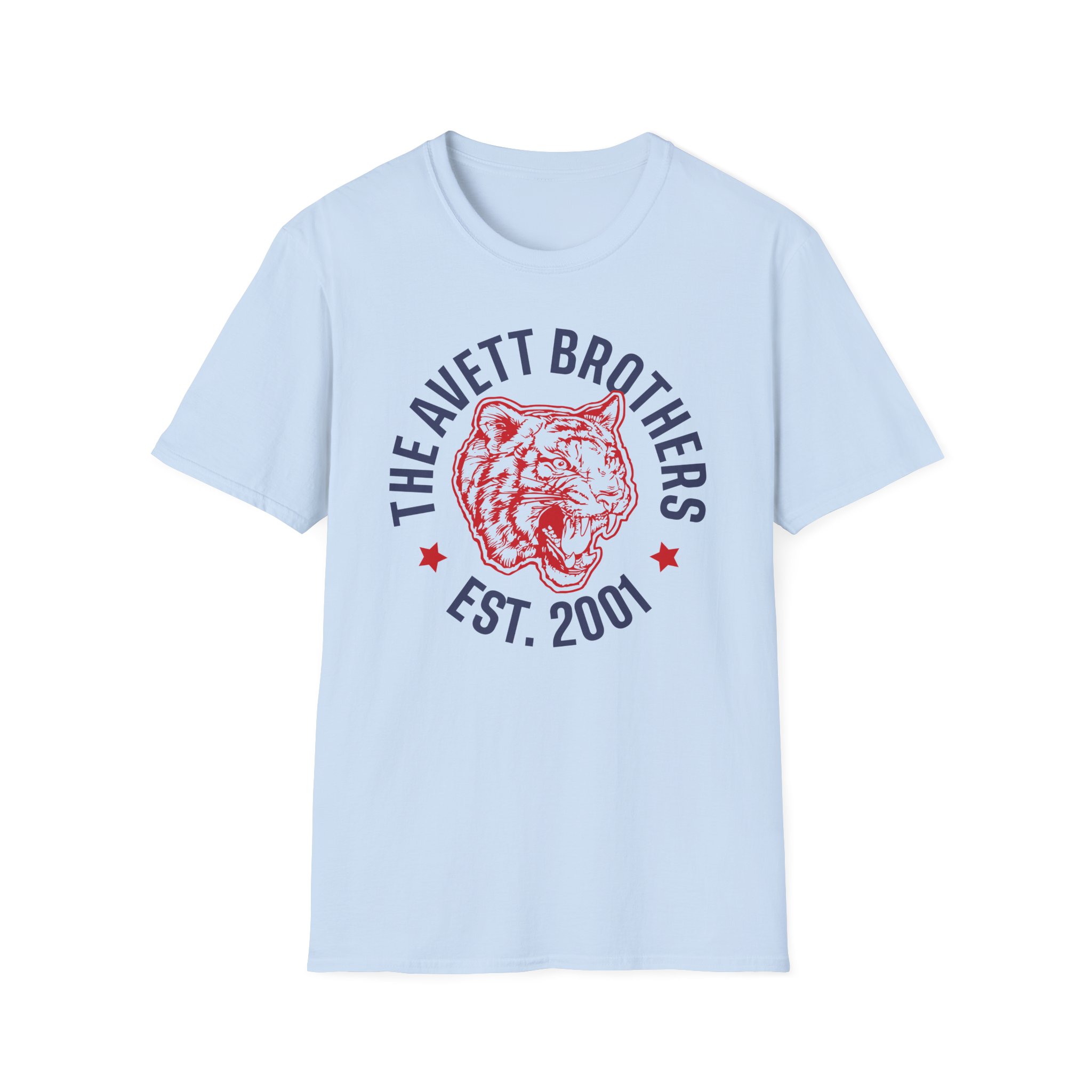 Avett Brothers Tiger Raglan Unisex Softstyle T-Shirt