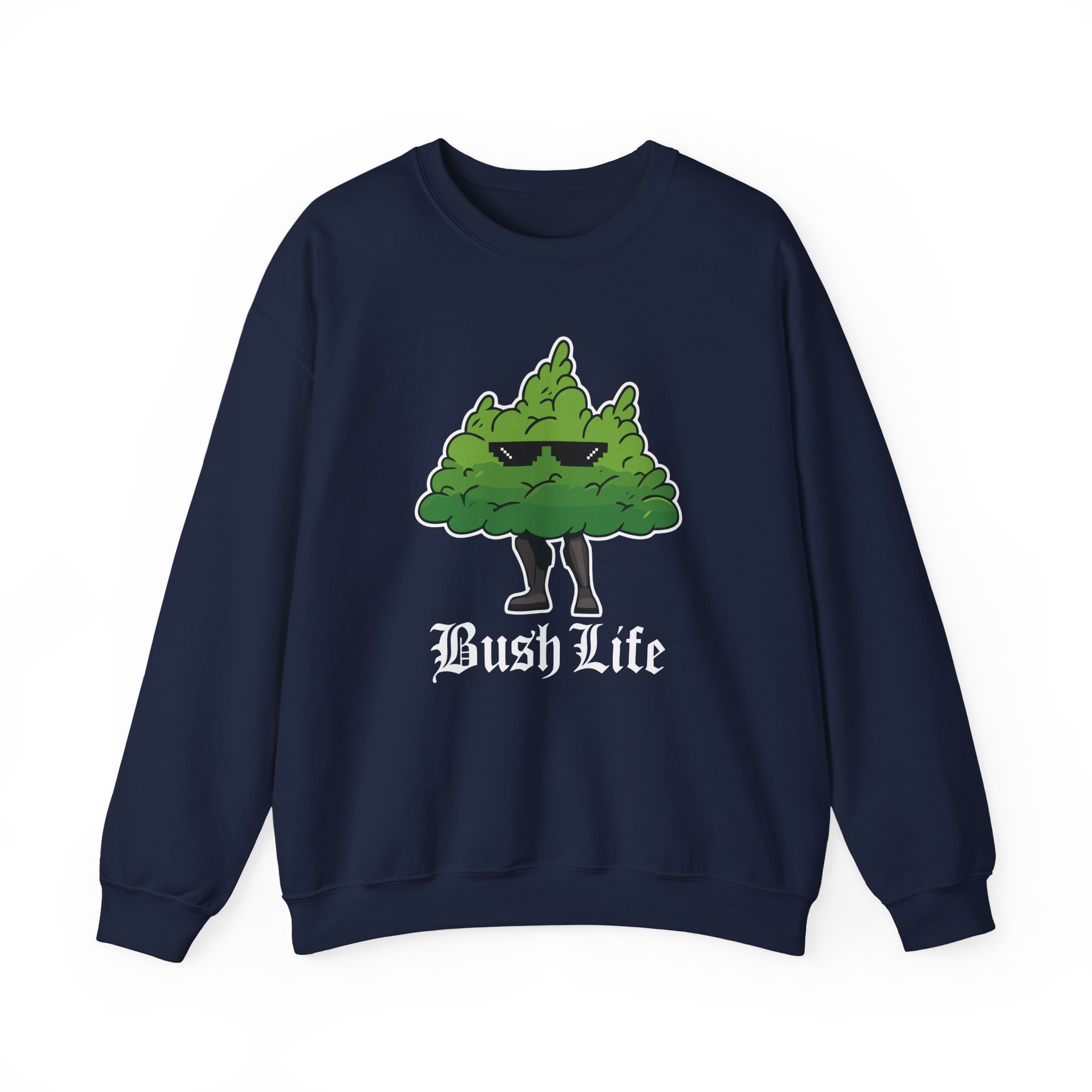 Morgz Bush Life Unisex Heavy Blendâ„¢ Crewneck Sweatshirt
