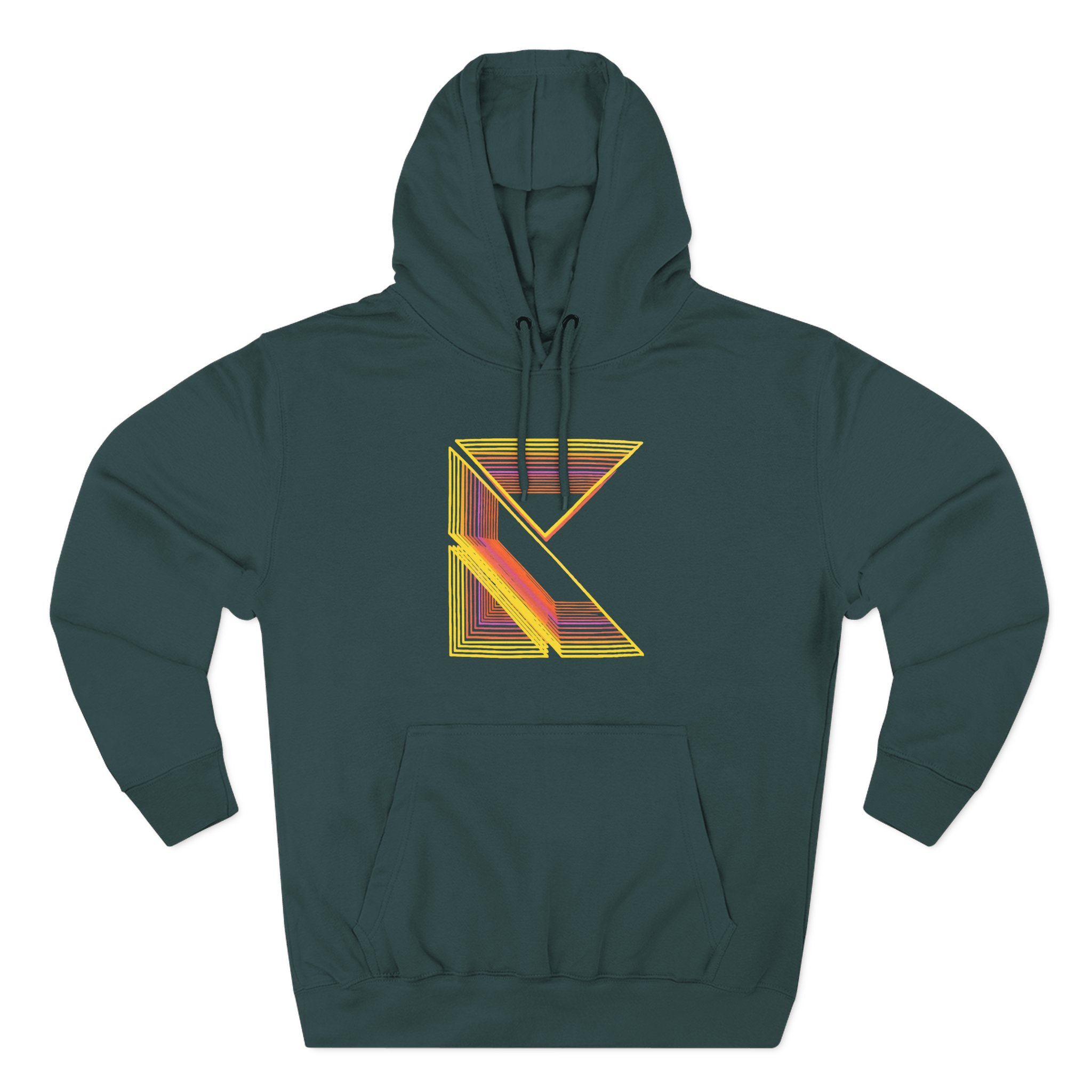 Kaskade K-prism Three-Panel Fleece Hoodie