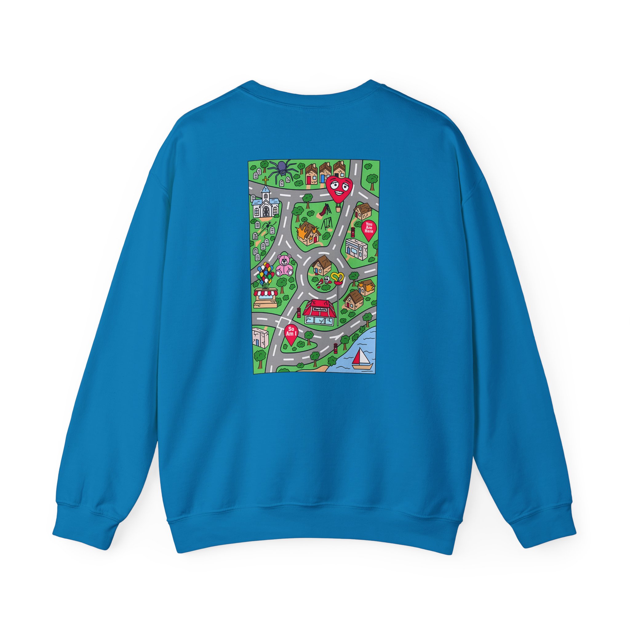 James Marriott Are We There Yet Unisex Heavy Blendâ„¢ Crewneck Sweatshirt