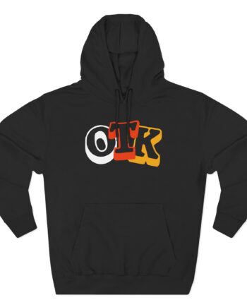 OTK Three-Panel Fleece Hoodie